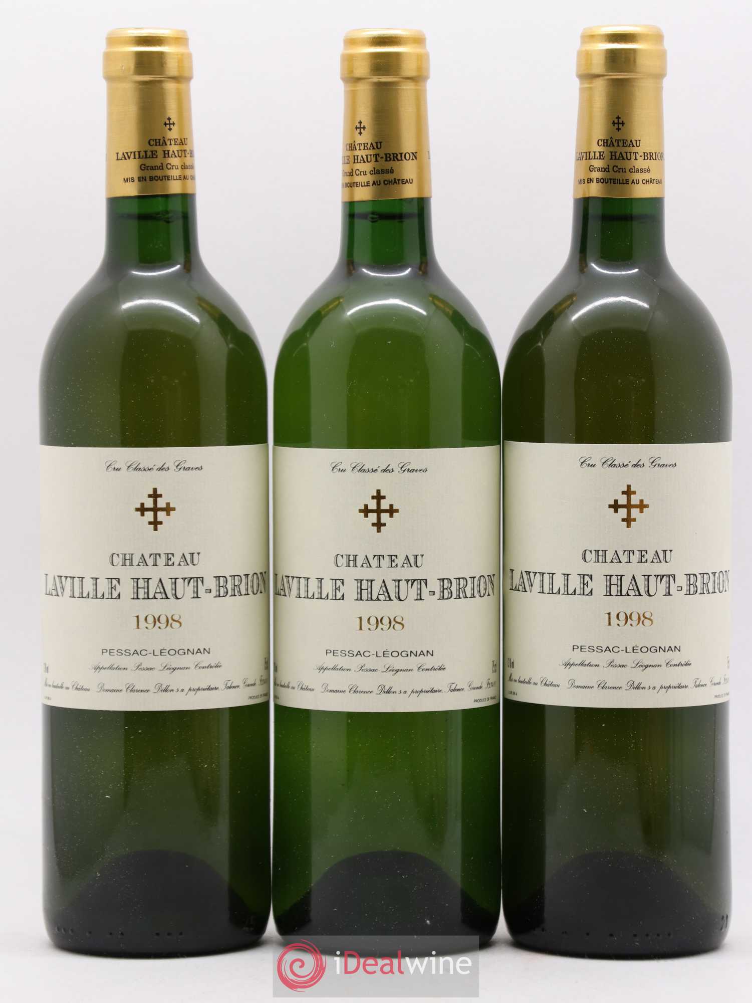 Château Laville Haut-Brion Cru Classé de Graves 1998 - Lot de 12 bouteilles - 4