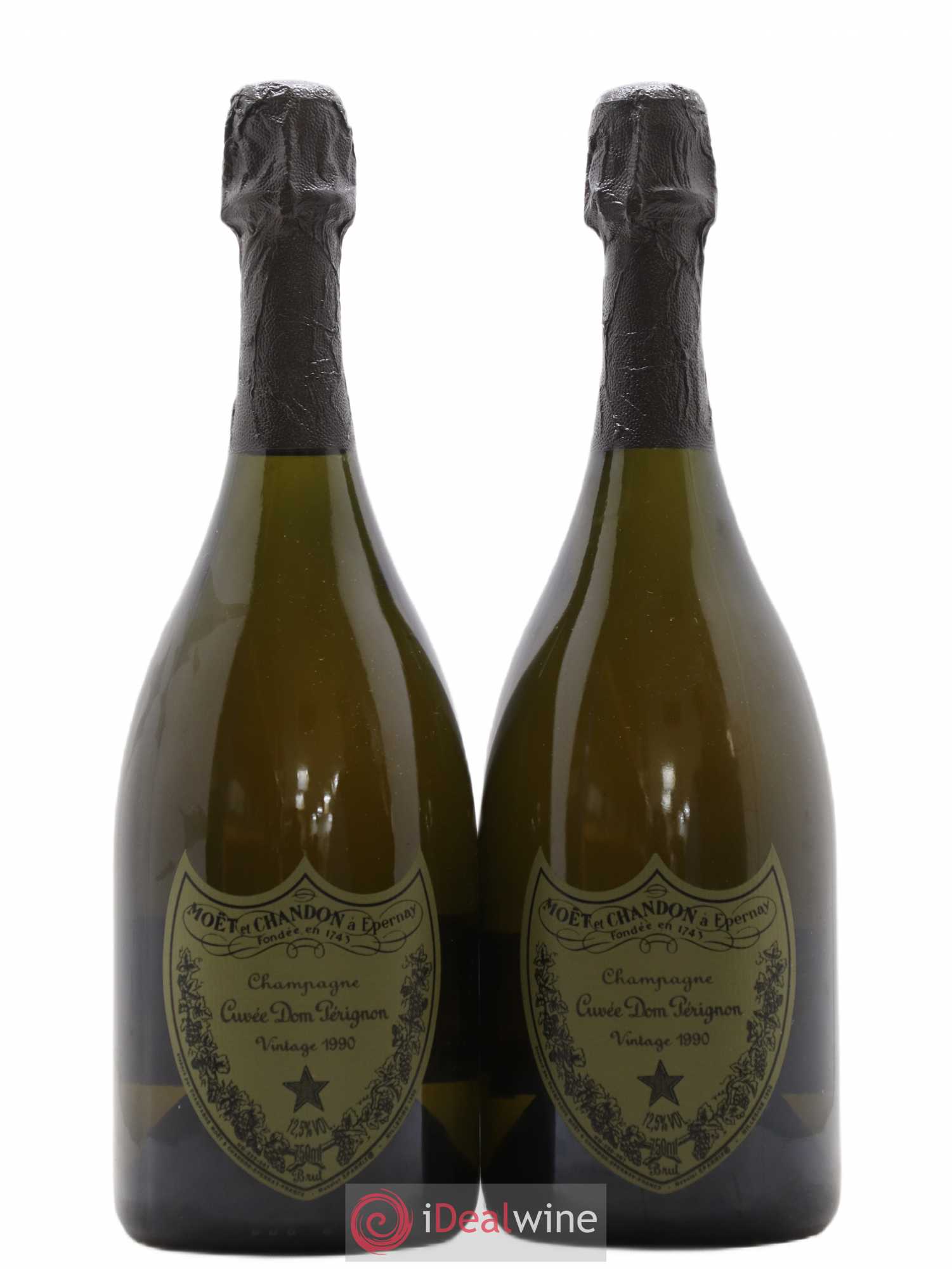 Brut Dom Pérignon 1990 - Lot de 2 bouteilles - 0
