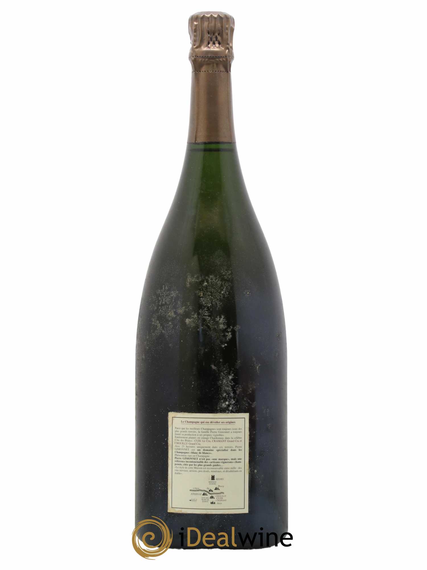 Champagne Brut Vieilles Vignes de Chardonnay Millésime de Collection Pierre Gimonnet 1996 - Lot de 1 magnum - 2