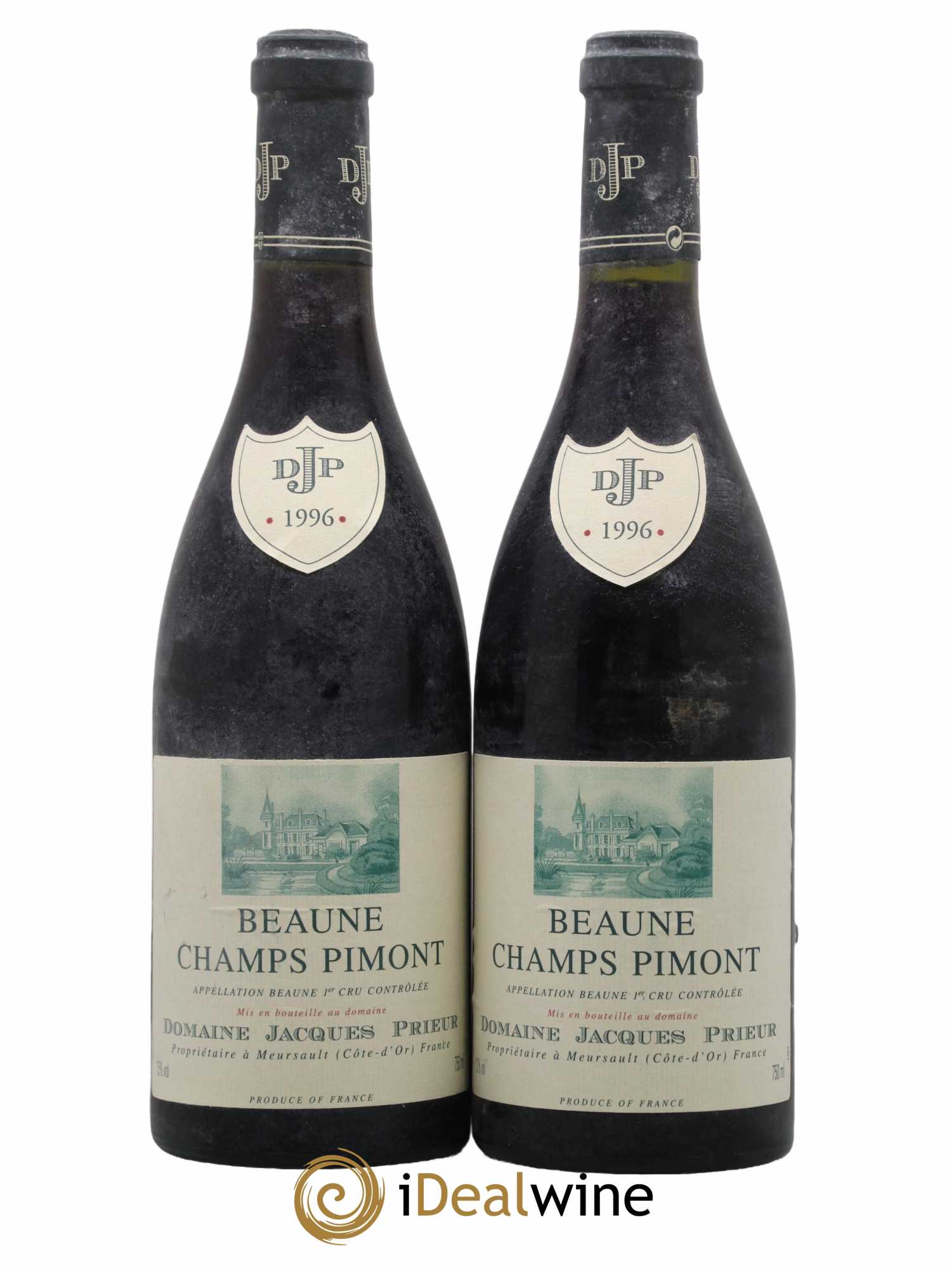 Beaune 1er Cru Champs-Pimont Jacques Prieur (Domaine) 1996 - Lot de 2 bouteilles - 0