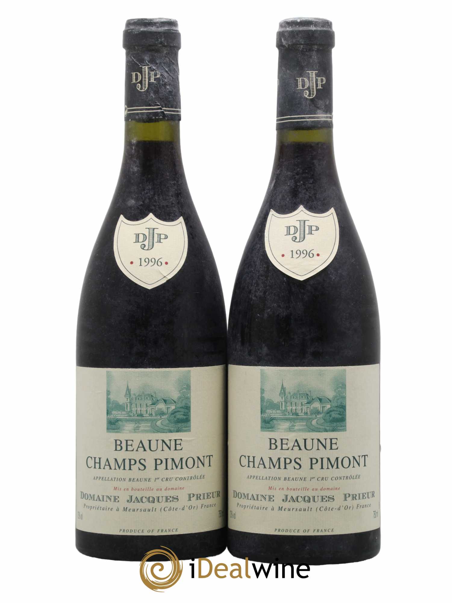 Beaune 1er Cru Champs-Pimont Jacques Prieur (Domaine) 1996 - Lot de 2 bouteilles - 0