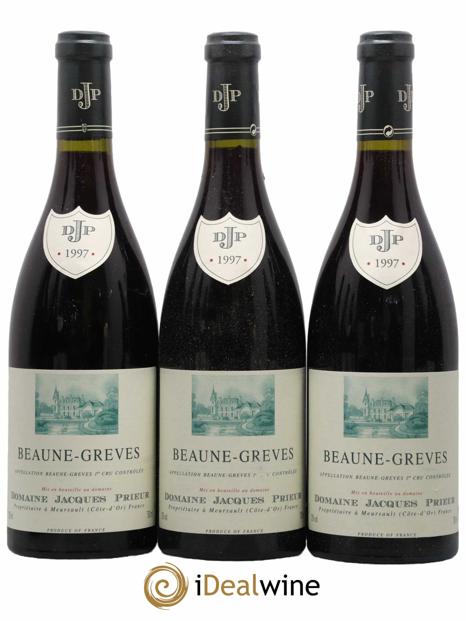Beaune 1er Cru Grèves Jacques Prieur (Domaine) 1997 - Lot of 12 bottles - 2