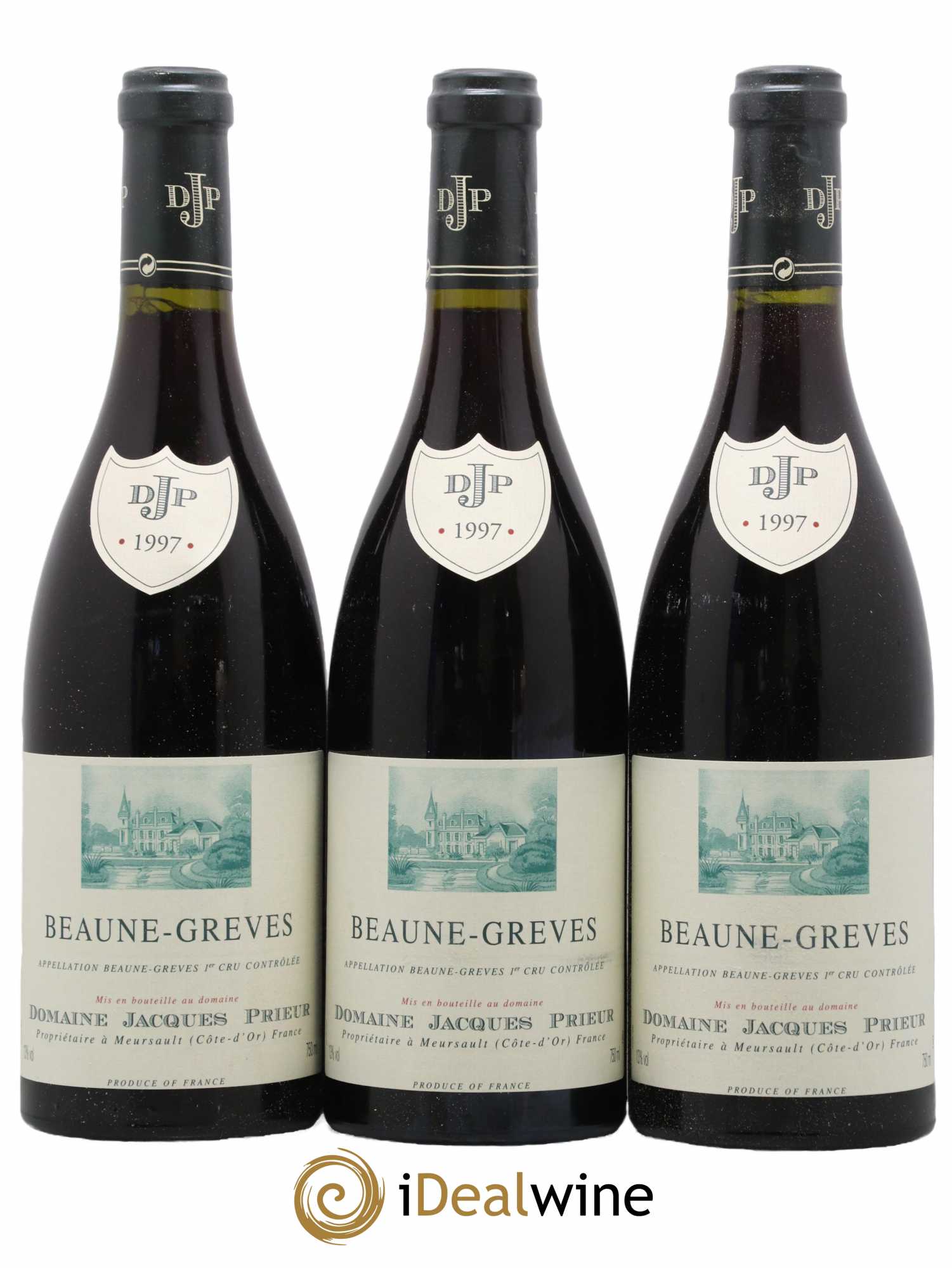 Beaune 1er Cru Grèves Jacques Prieur (Domaine) 1997 - Lot of 12 bottles - 4