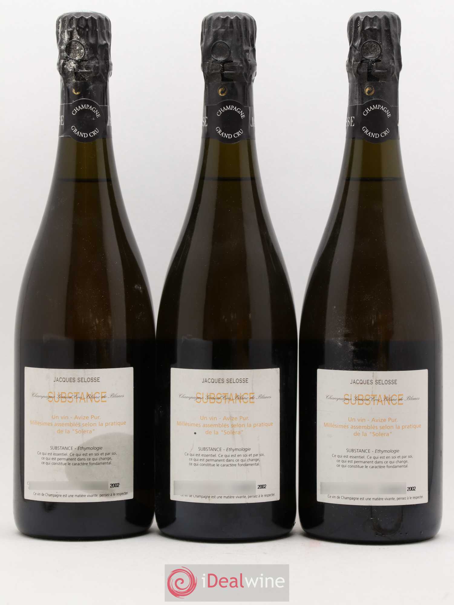 Substance Jacques Selosse - Lot de 3 bouteilles - 1
