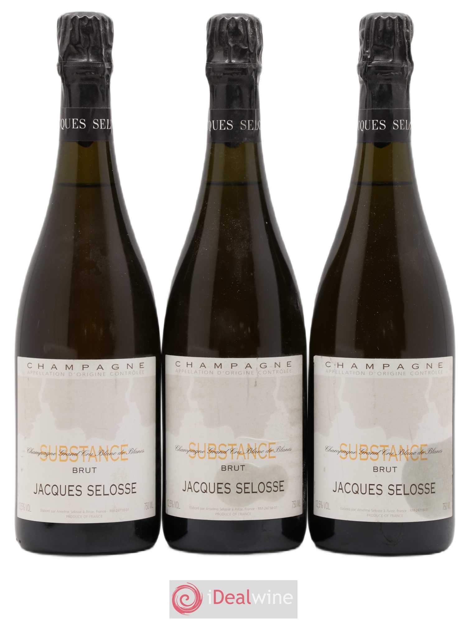 Substance Jacques Selosse - Lot de 3 bouteilles - 0