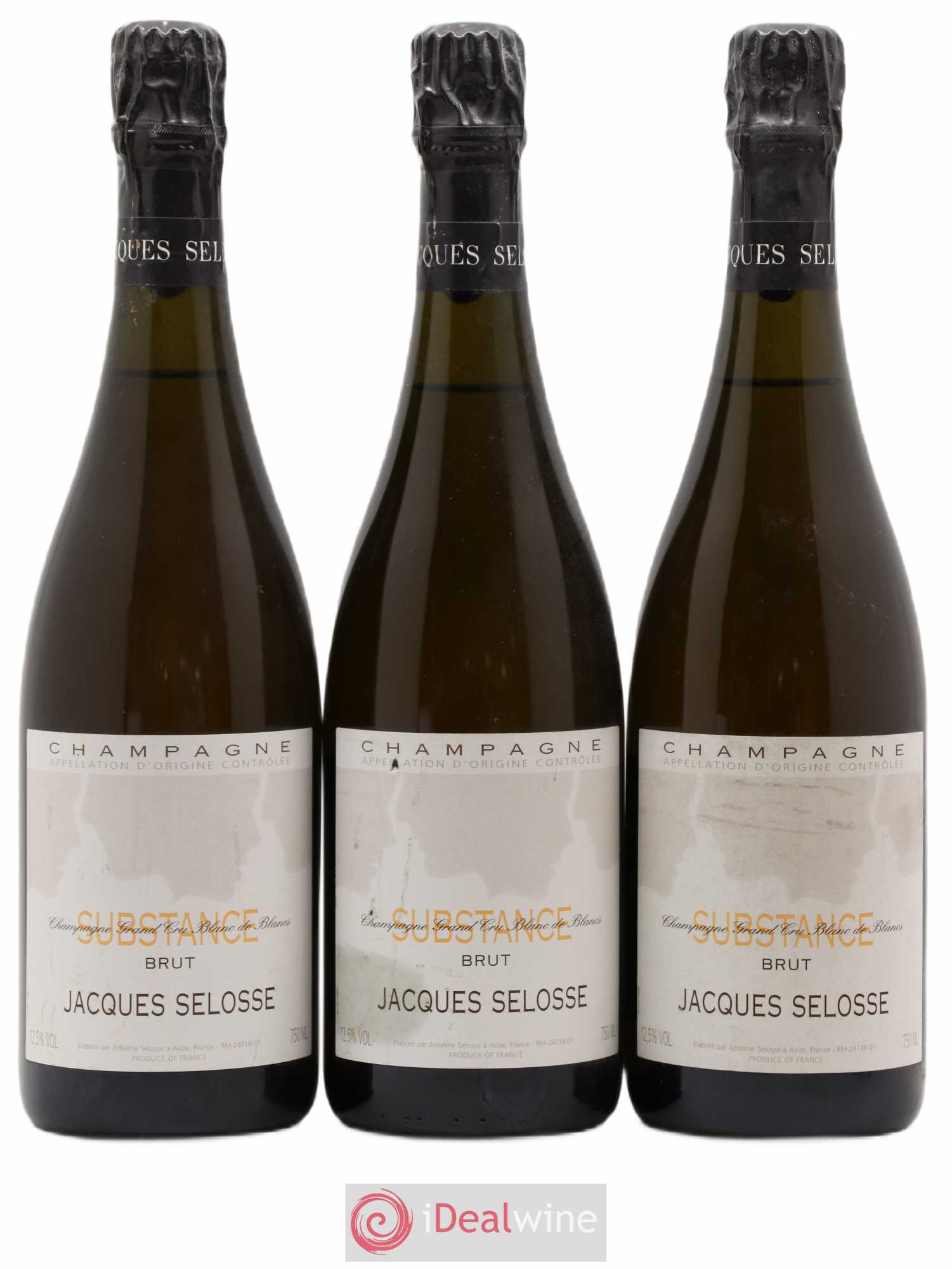 Substance Jacques Selosse - Lot de 3 bouteilles - 0