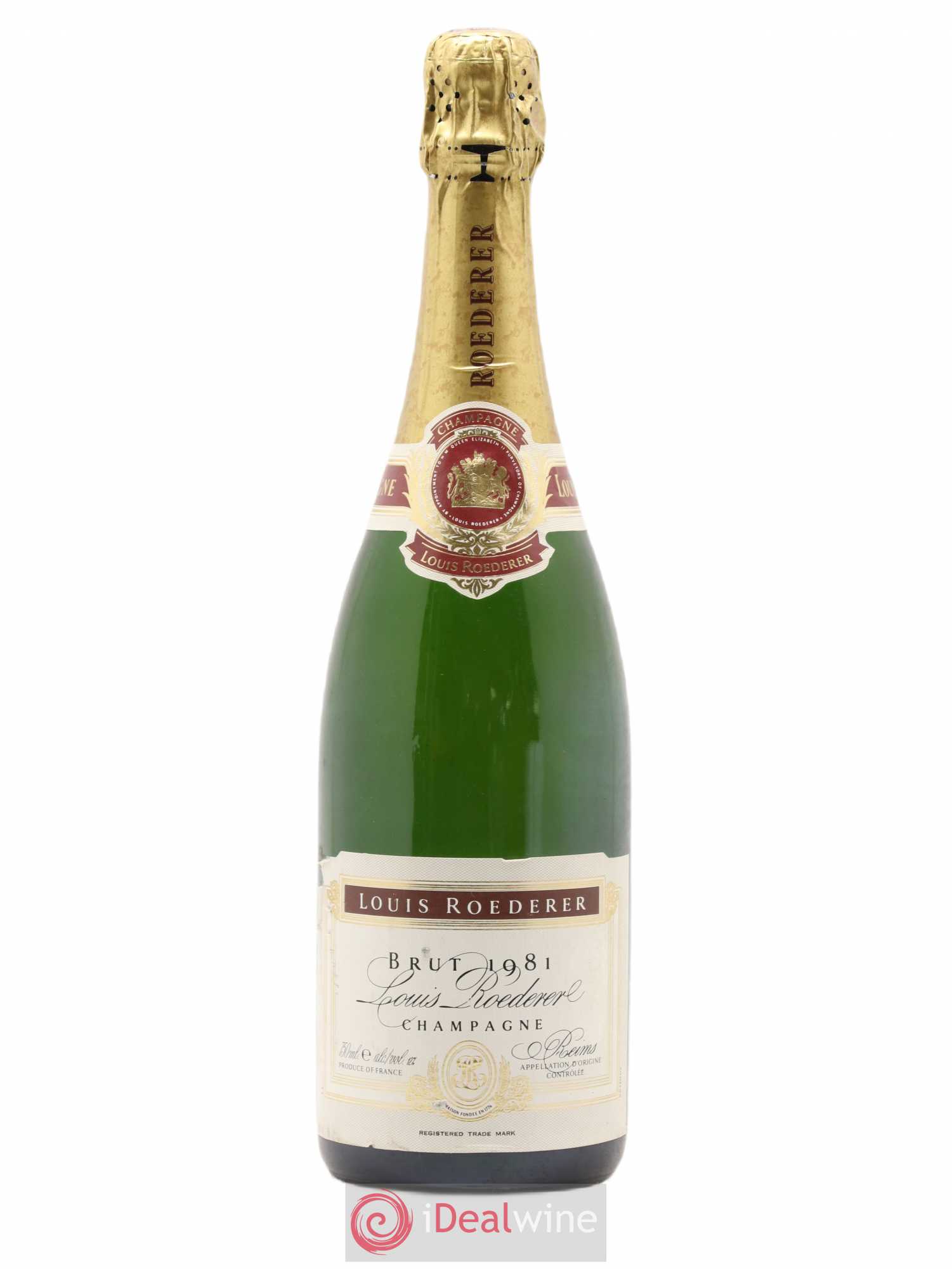 Millésimé Brut Louis Roederer 1981 - Lot de 1 bouteille - 0