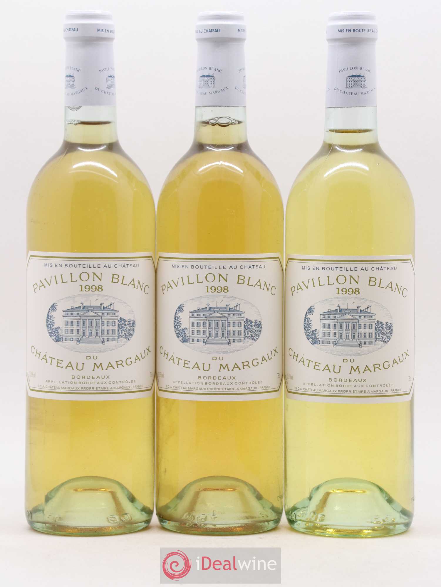 Pavillon Blanc du Château Margaux 1998 - Lot de 12 bouteilles - 4