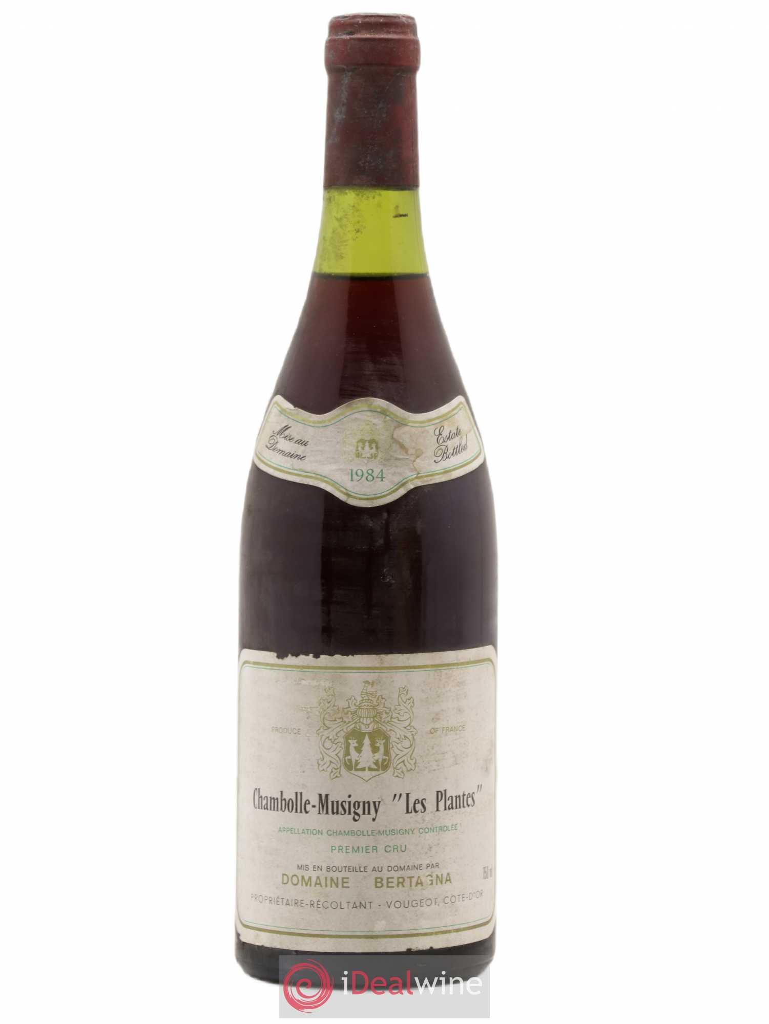 Chambolle-Musigny 1er Cru Les Plantes Bertagna 1984 - Lot de 1 bouteille - 0