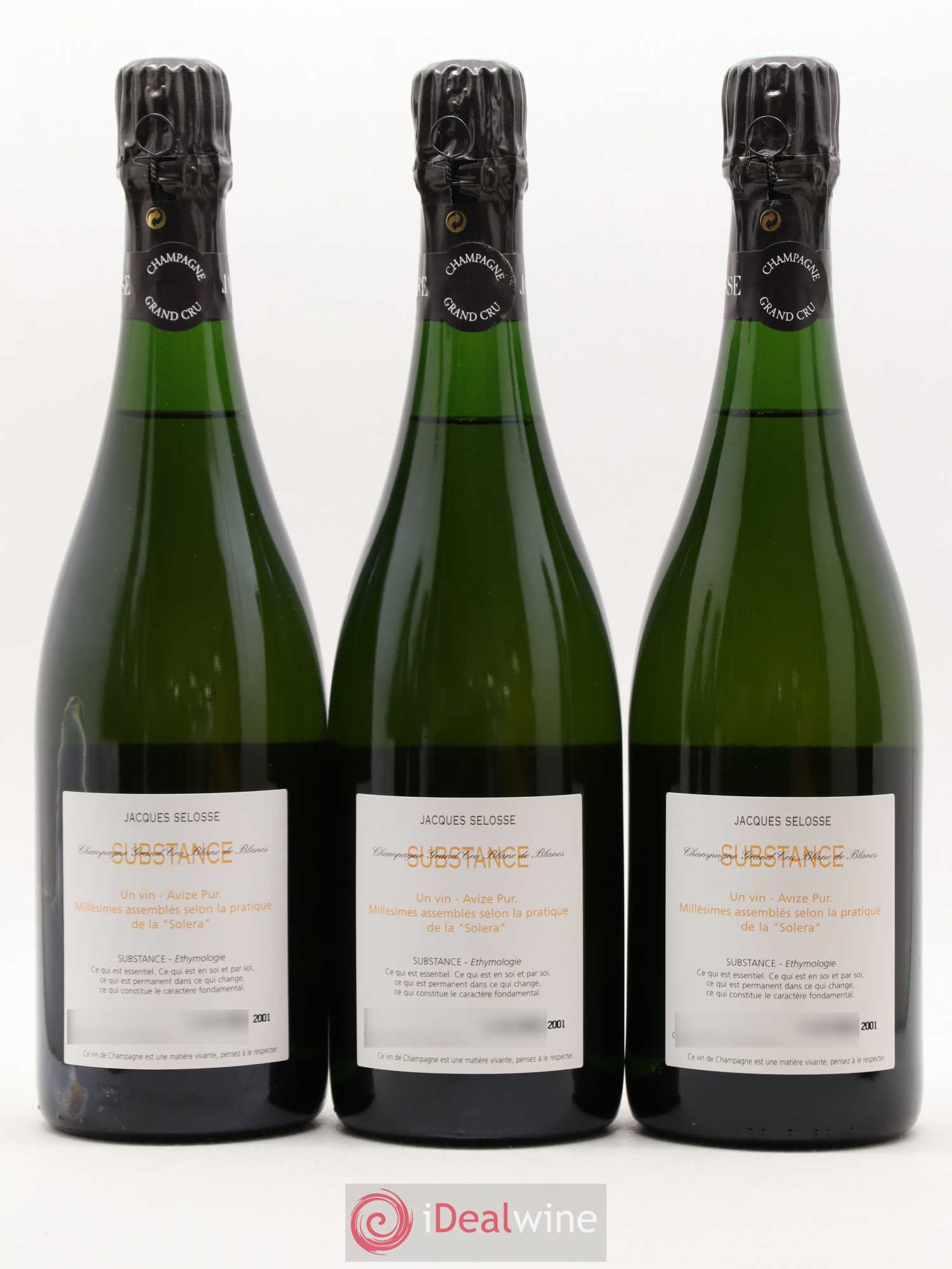 Substance Jacques Selosse - Lot de 6 bouteilles - 4