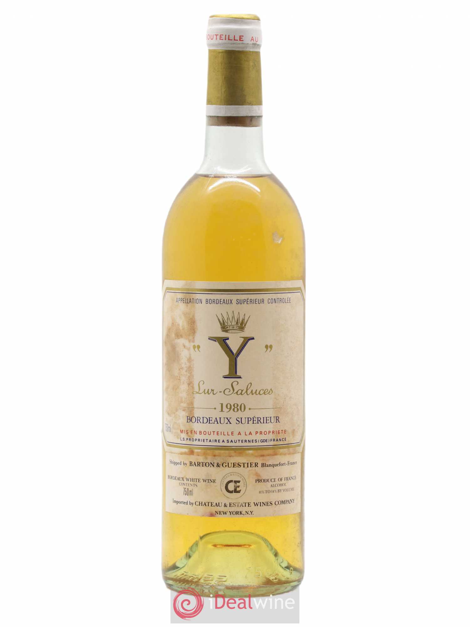 Y de Yquem 1980 - Lot de 1 bouteille - 0