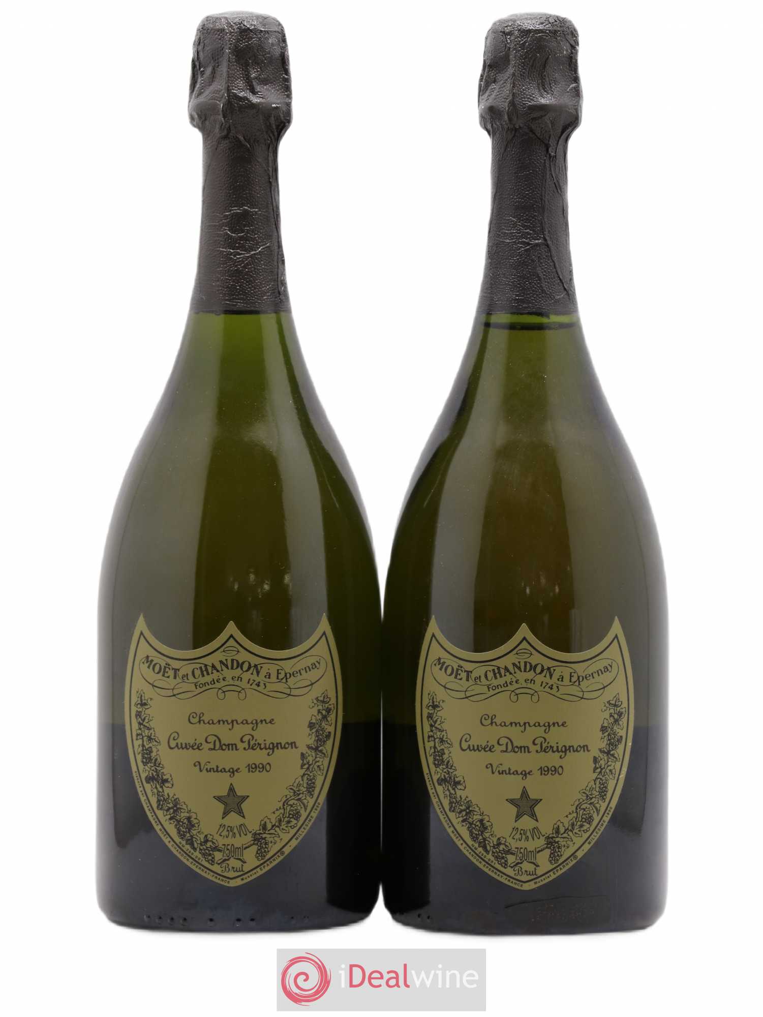 Brut Dom Pérignon 1990 - Lot de 2 bouteilles - 0