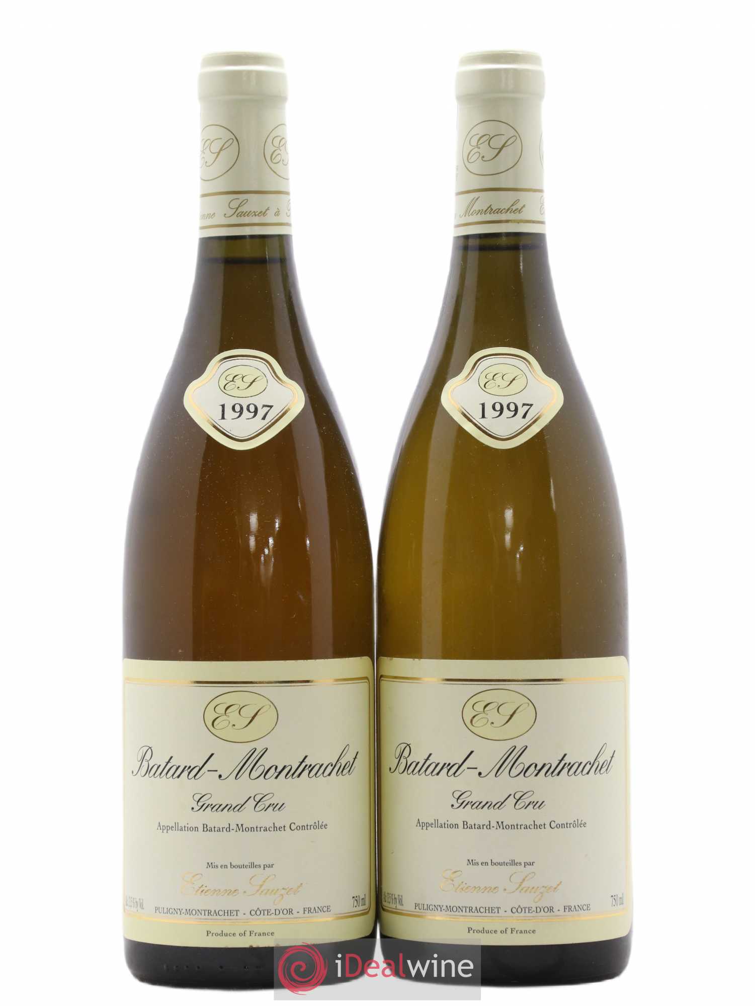 Bâtard-Montrachet Grand Cru Etienne Sauzet 1997 - Lot de 2 bouteilles - 0