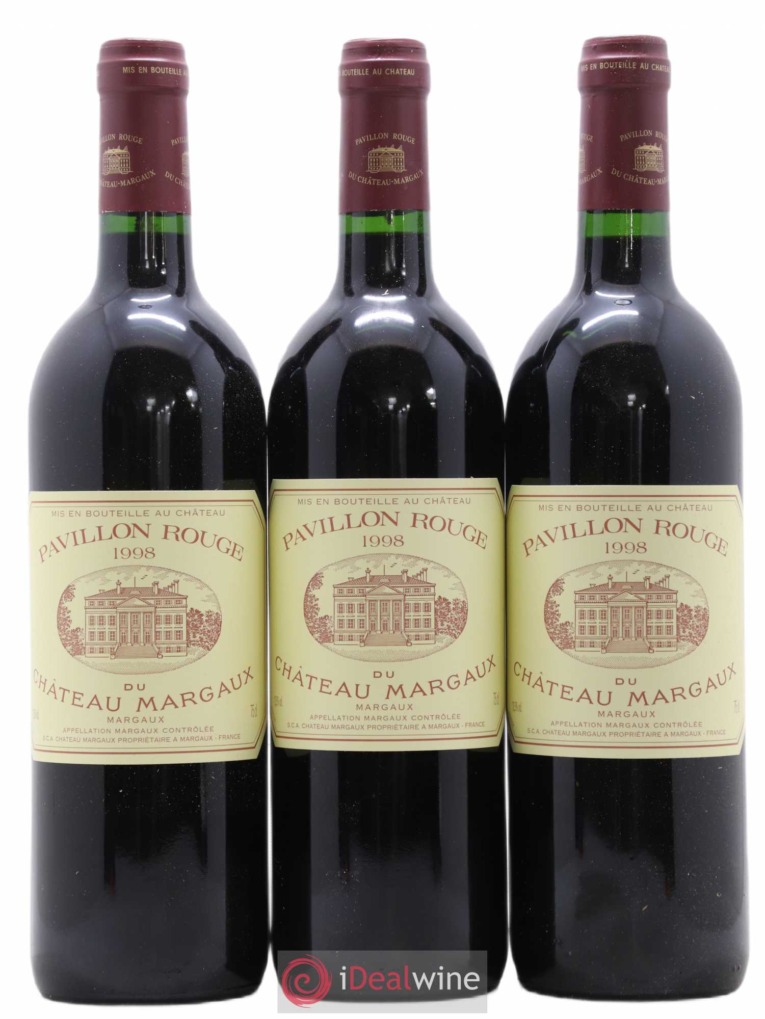 Pavillon Rouge du Château Margaux Second Vin 1998 - Lot de 12 bouteilles - 2