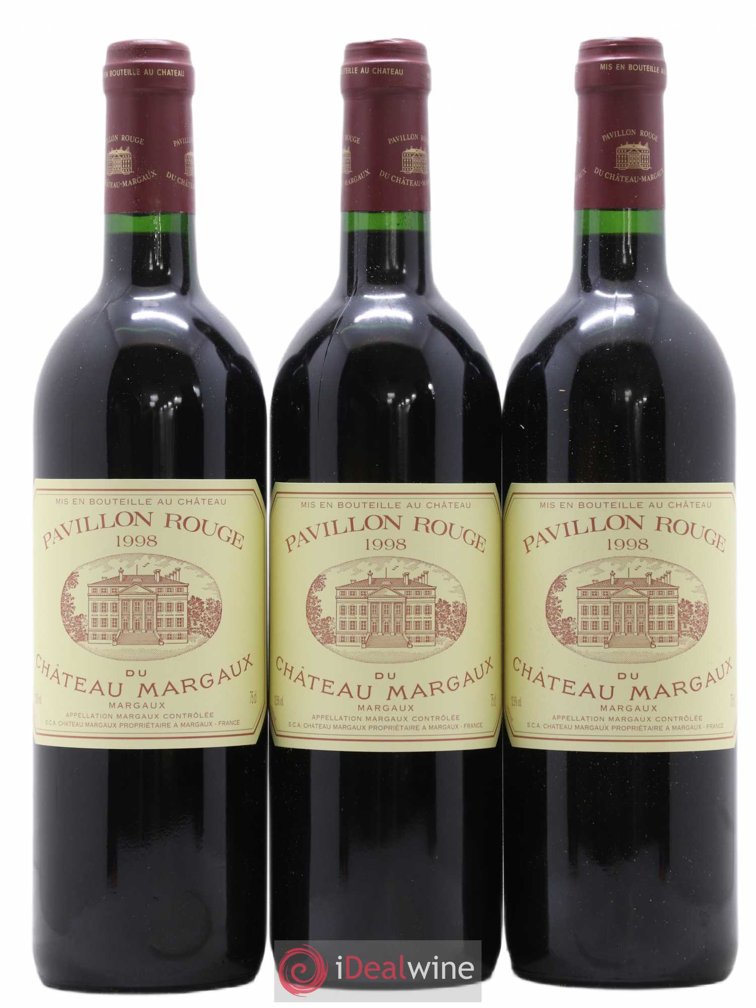 Pavillon Rouge du Château Margaux Second Vin 1998 - Lot de 12 bouteilles - 3