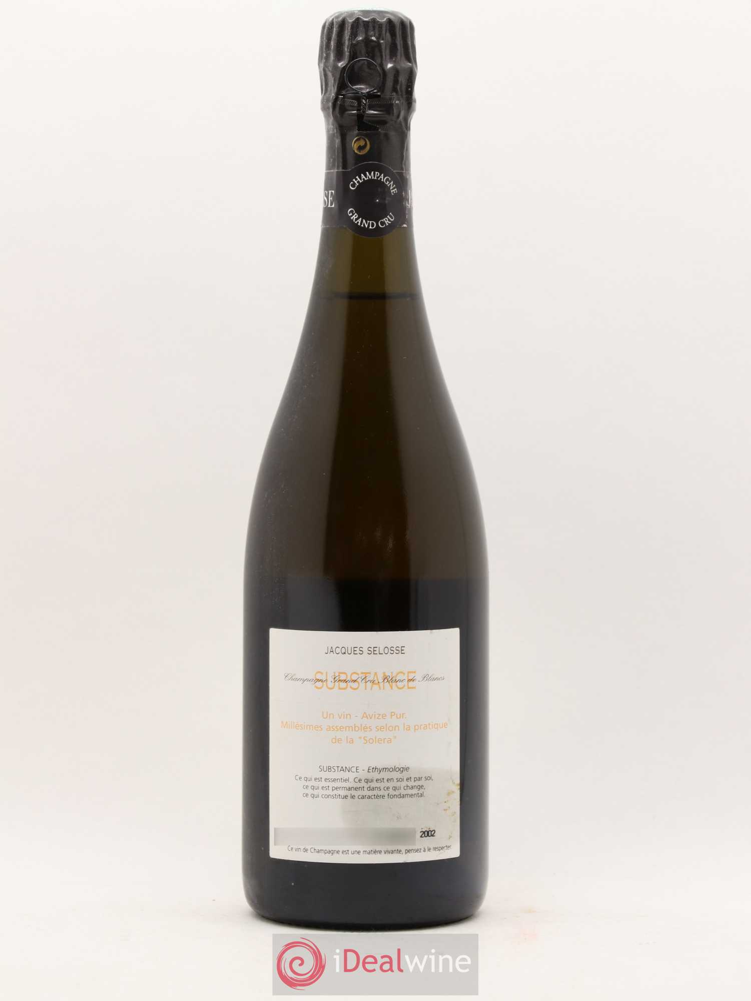 Substance Jacques Selosse - Lot de 1 bouteille - 1