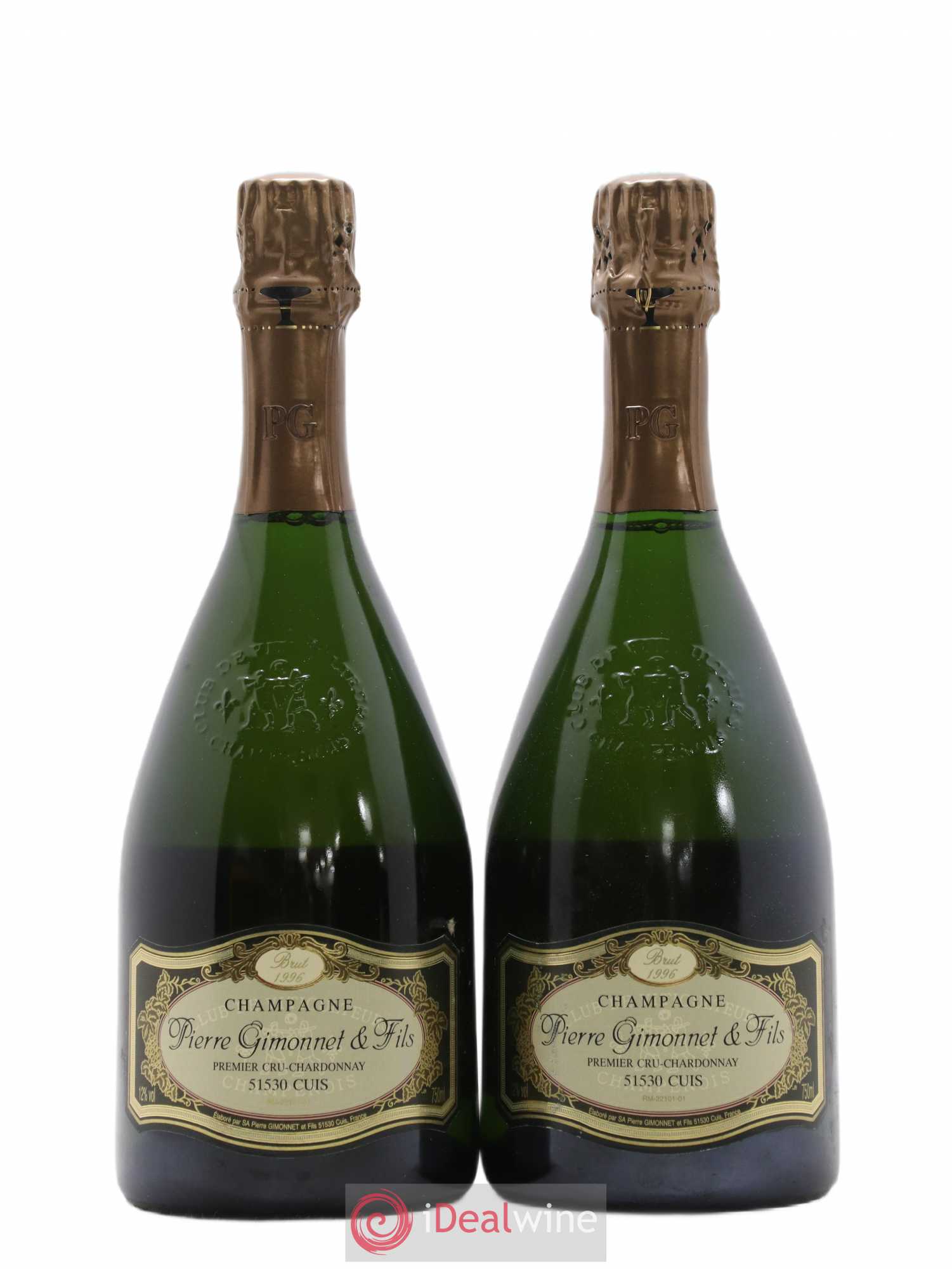 Special Club Pierre Gimonnet 1996 - Lot de 2 bouteilles - 0