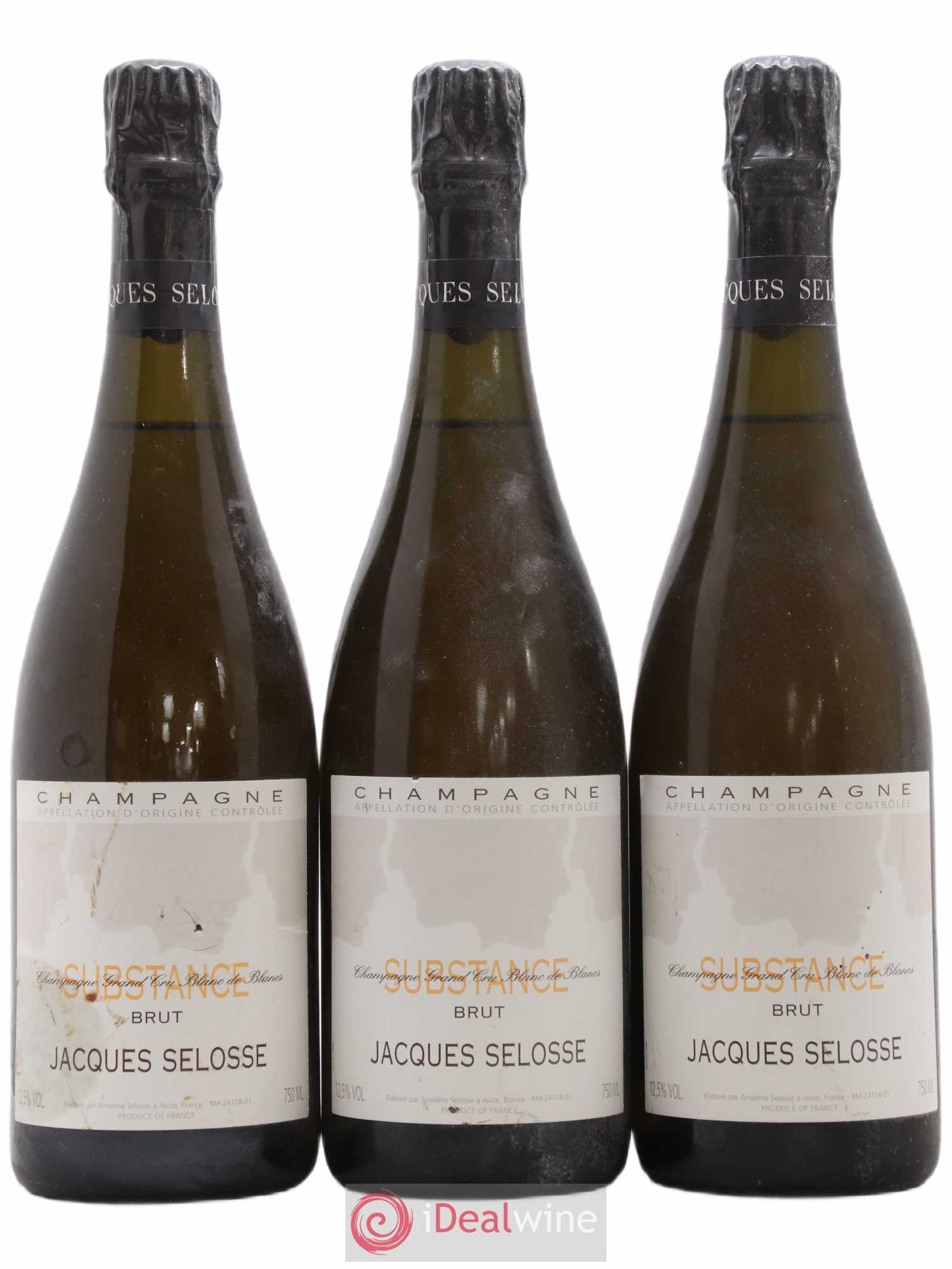 Substance Jacques Selosse - Lot de 3 bouteilles - 0