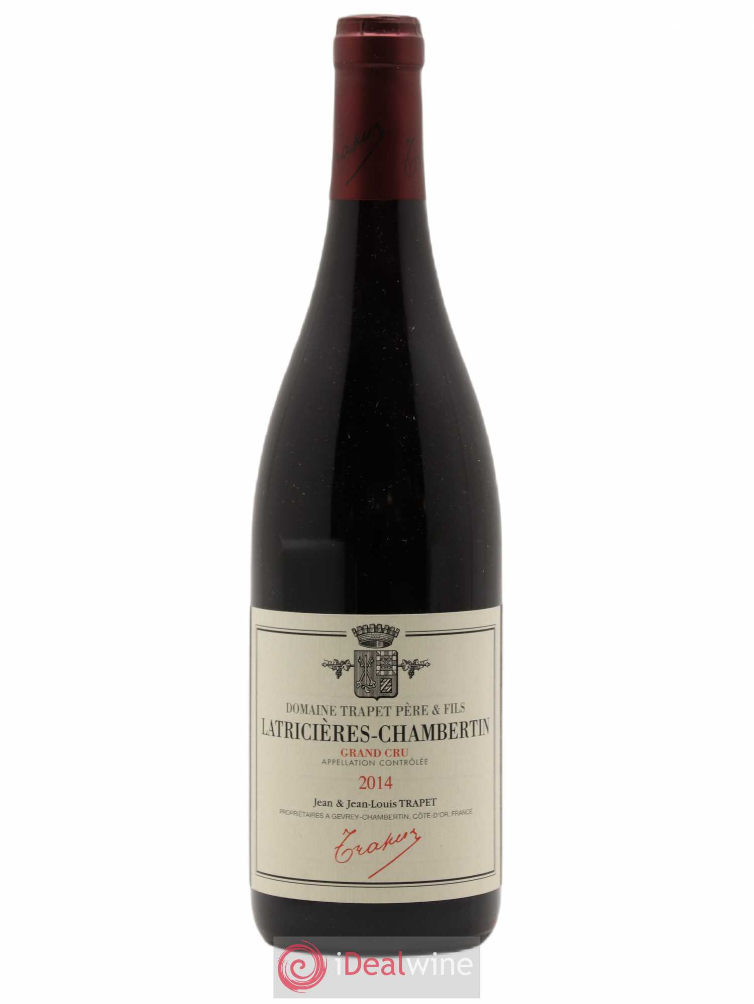 Latricières-Chambertin Grand Cru Domaine Trapet 2014 - Lot de 1 bouteille - 0