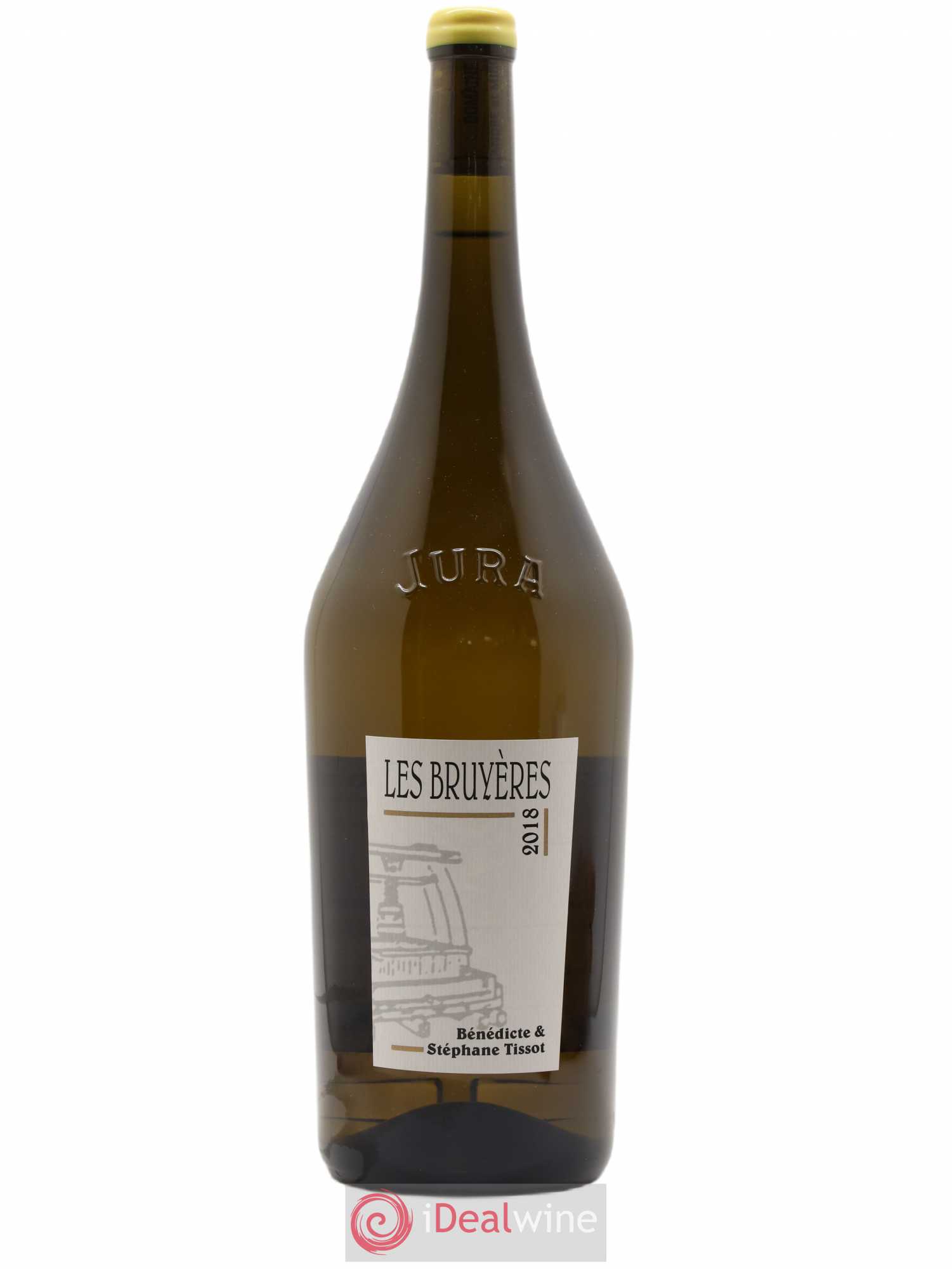 Arbois Chardonnay Les Bruyères Bénédicte et Stéphane Tissot 2018 - Lot de 1 magnum - 0