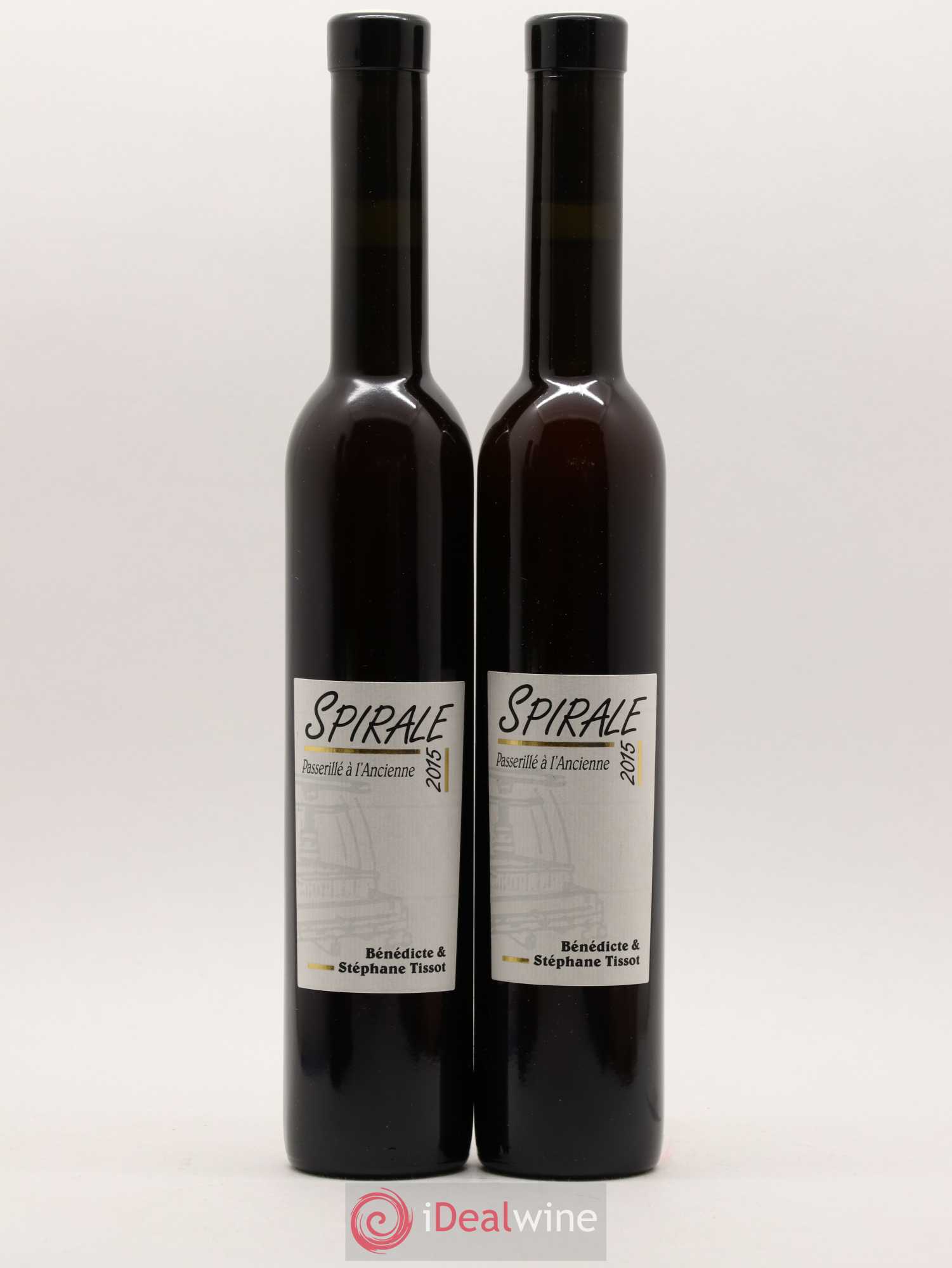 Vin de France Spirale Passerillé Bénédicte et Stéphane Tissot 2015 - Posten von 5 Demi-Flaschen - 2