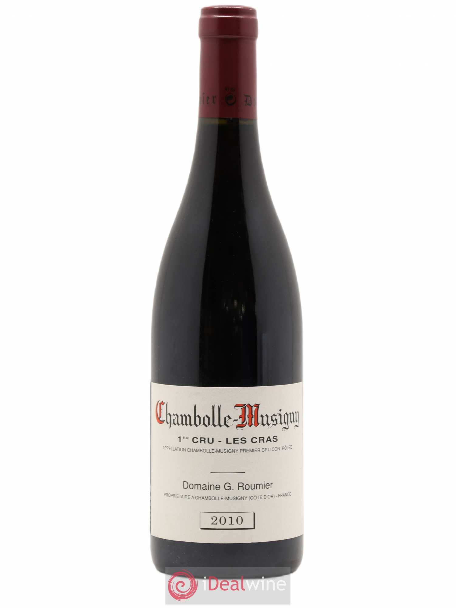 Chambolle-Musigny 1er Cru Les Cras Georges Roumier (Domaine) 2010 - Lot de 1 bouteille - 0