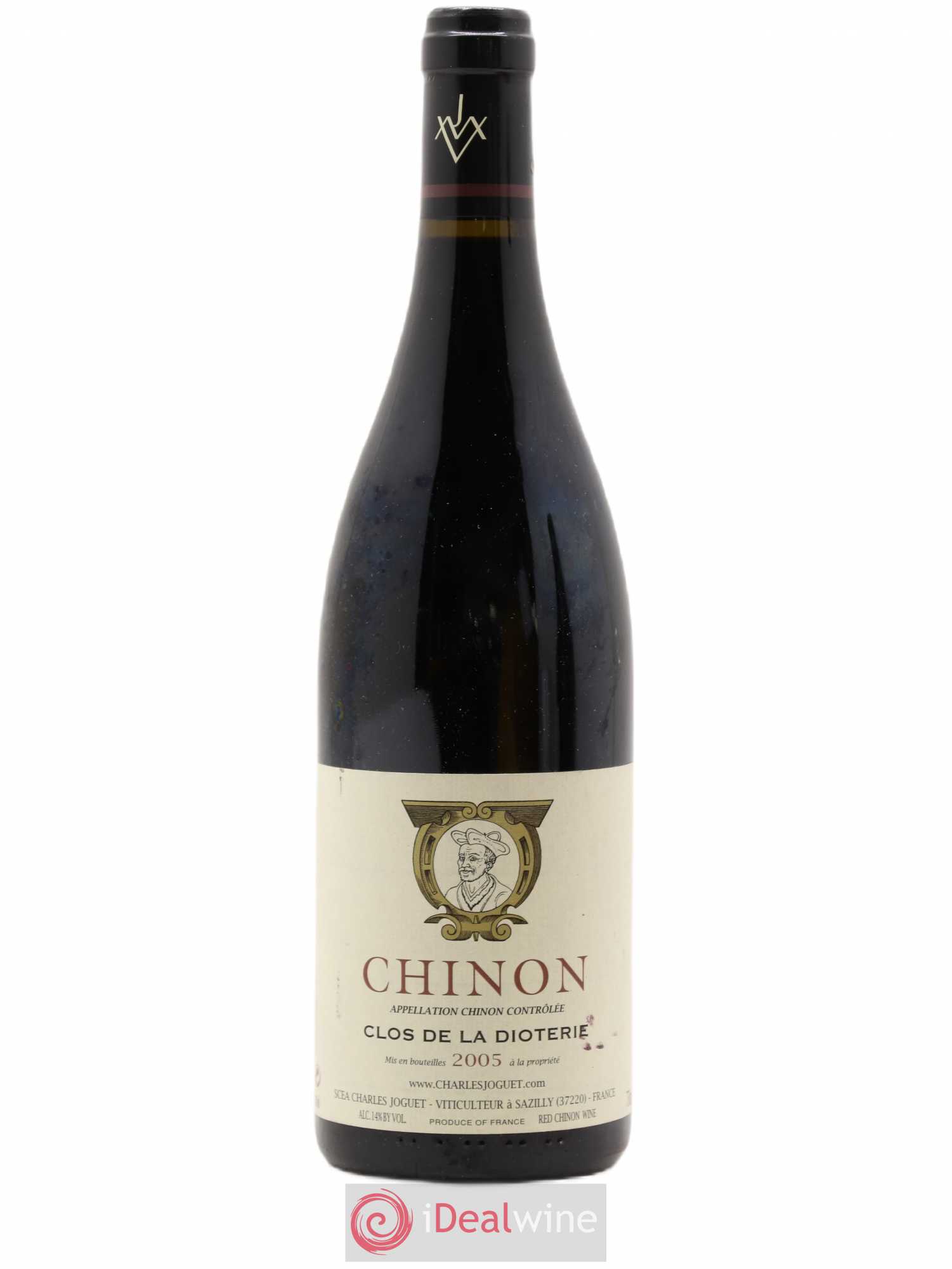 Chinon Clos de La Dioterie Charles Joguet 2005 - Lot de 1 bouteille - 0