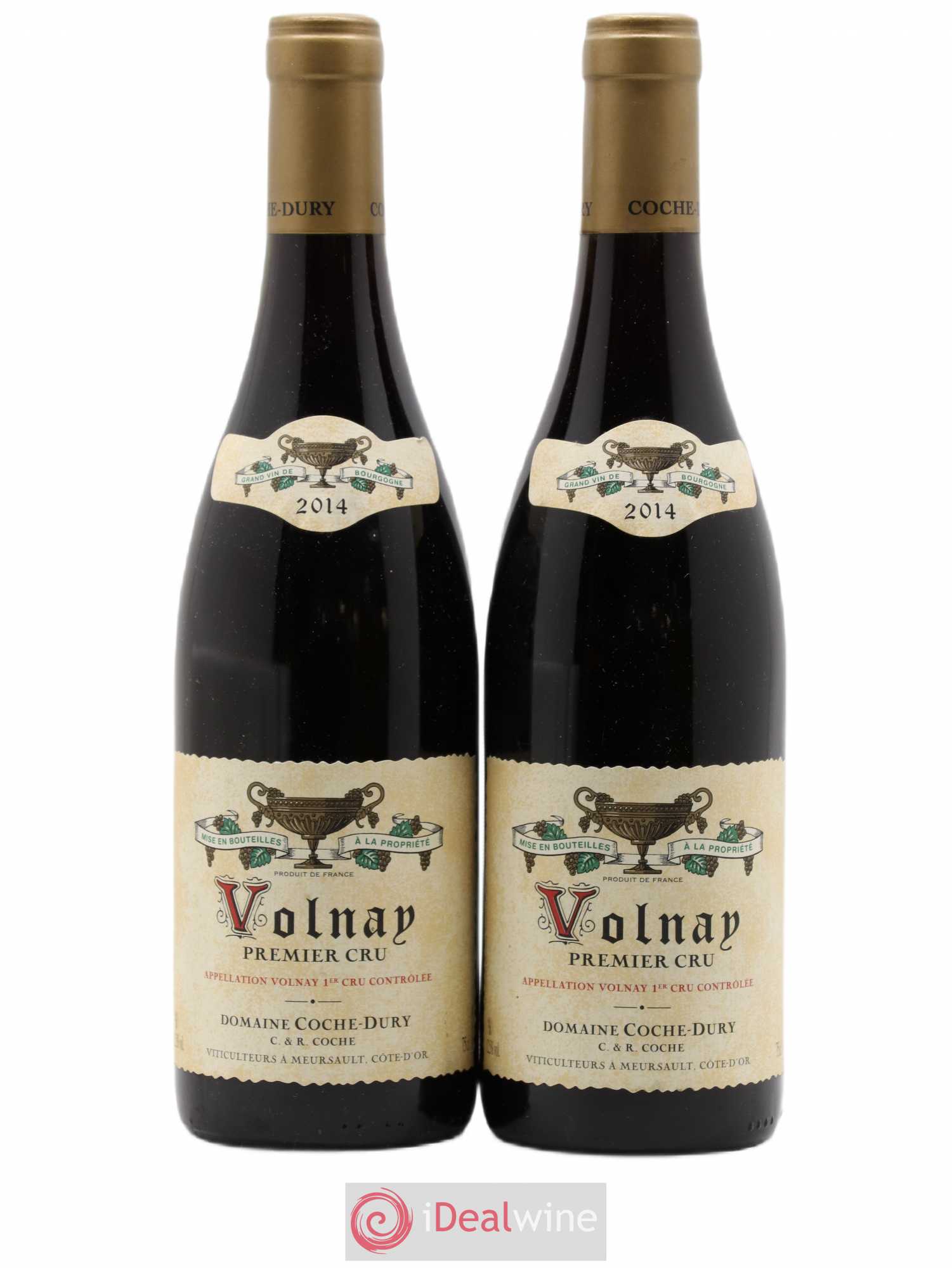 Volnay 1er Cru Coche Dury (Domaine) 2014 - Lot de 2 bouteilles - 0