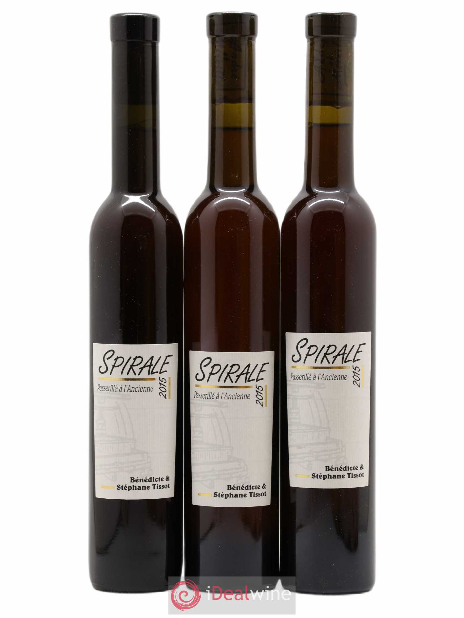 Vin de France Spirale Passerillé Bénédicte et Stéphane Tissot 2015 - Posten von 3 Demi-Flaschen - 0