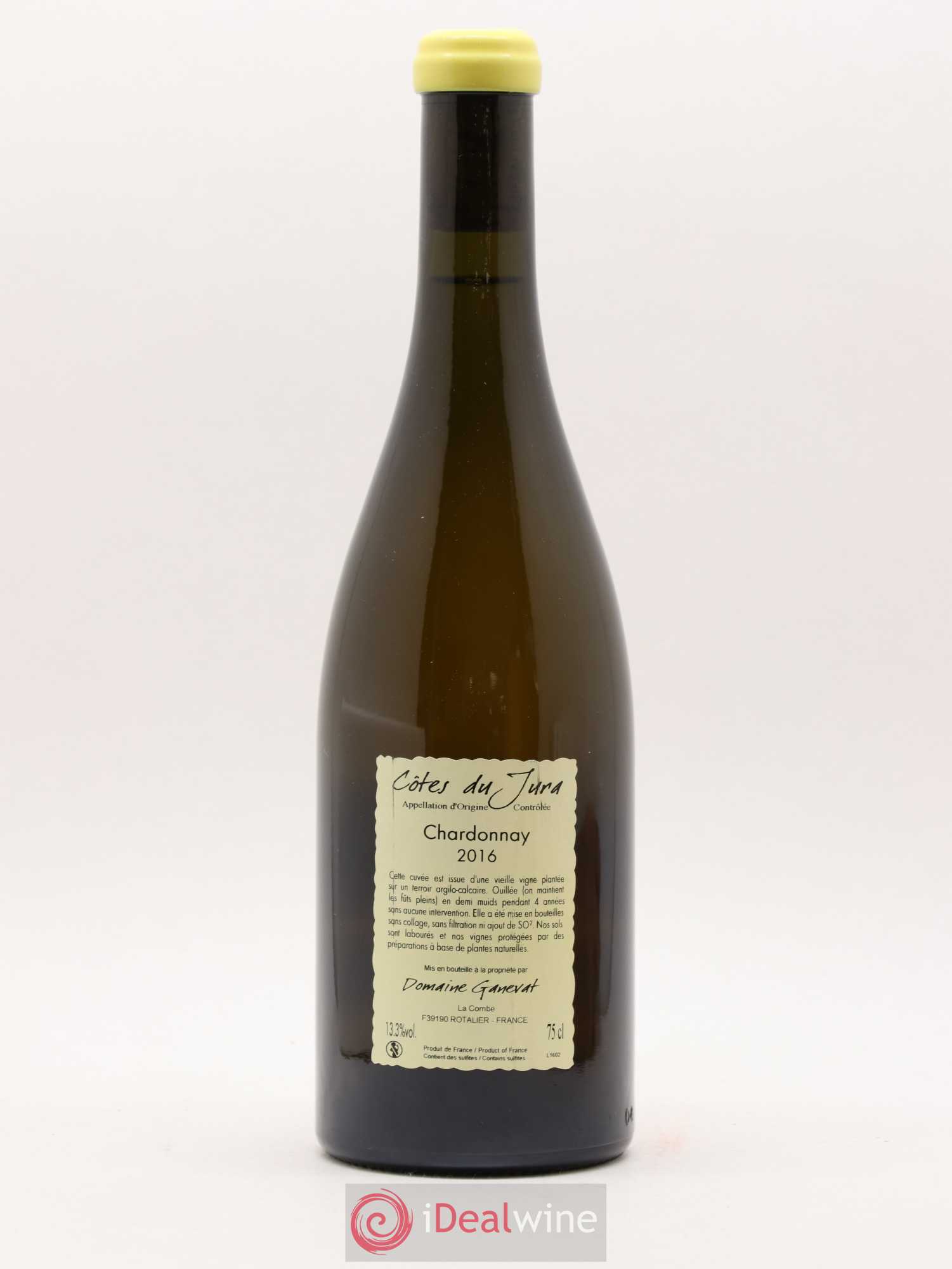 Côtes du Jura Les Chamois du Paradis Jean-François Ganevat (Domaine) 2016 - Lot de 1 bouteille - 1