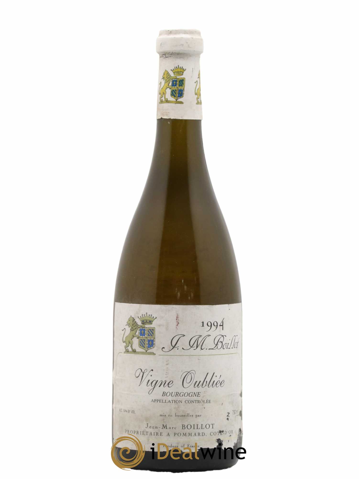Bourgogne La Vigne oubliée Domaine Jean-Marc Boillot 1994 - Lot de 1 bouteille - 0