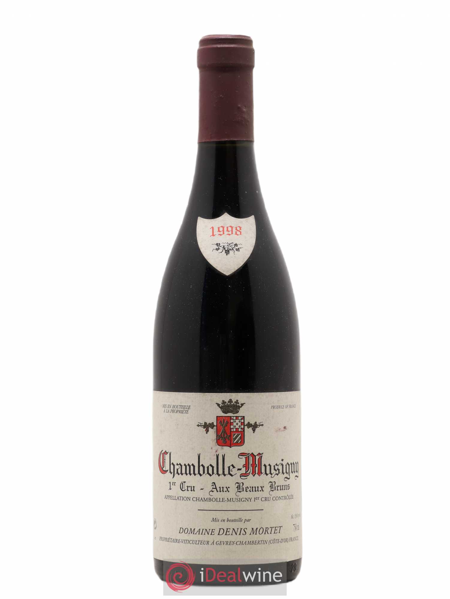 Chambolle-Musigny 1er Cru Aux Beaux Bruns Denis Mortet (Domaine) 1998 - Lotto di 1 bottiglia - 0