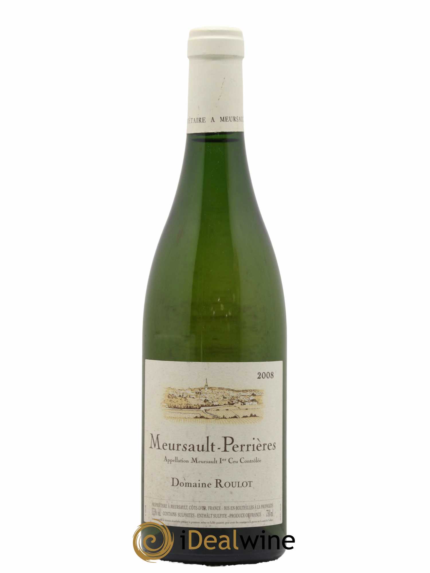 Meursault 1er Cru Perrières Roulot (Domaine) 2008 - Lot de 1 bouteille - 0