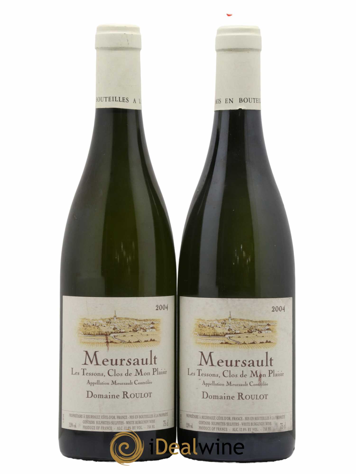Meursault Les Tessons Clos de Mon plaisir Roulot (Domaine) 2004 - Lot de 2 bouteilles - 0