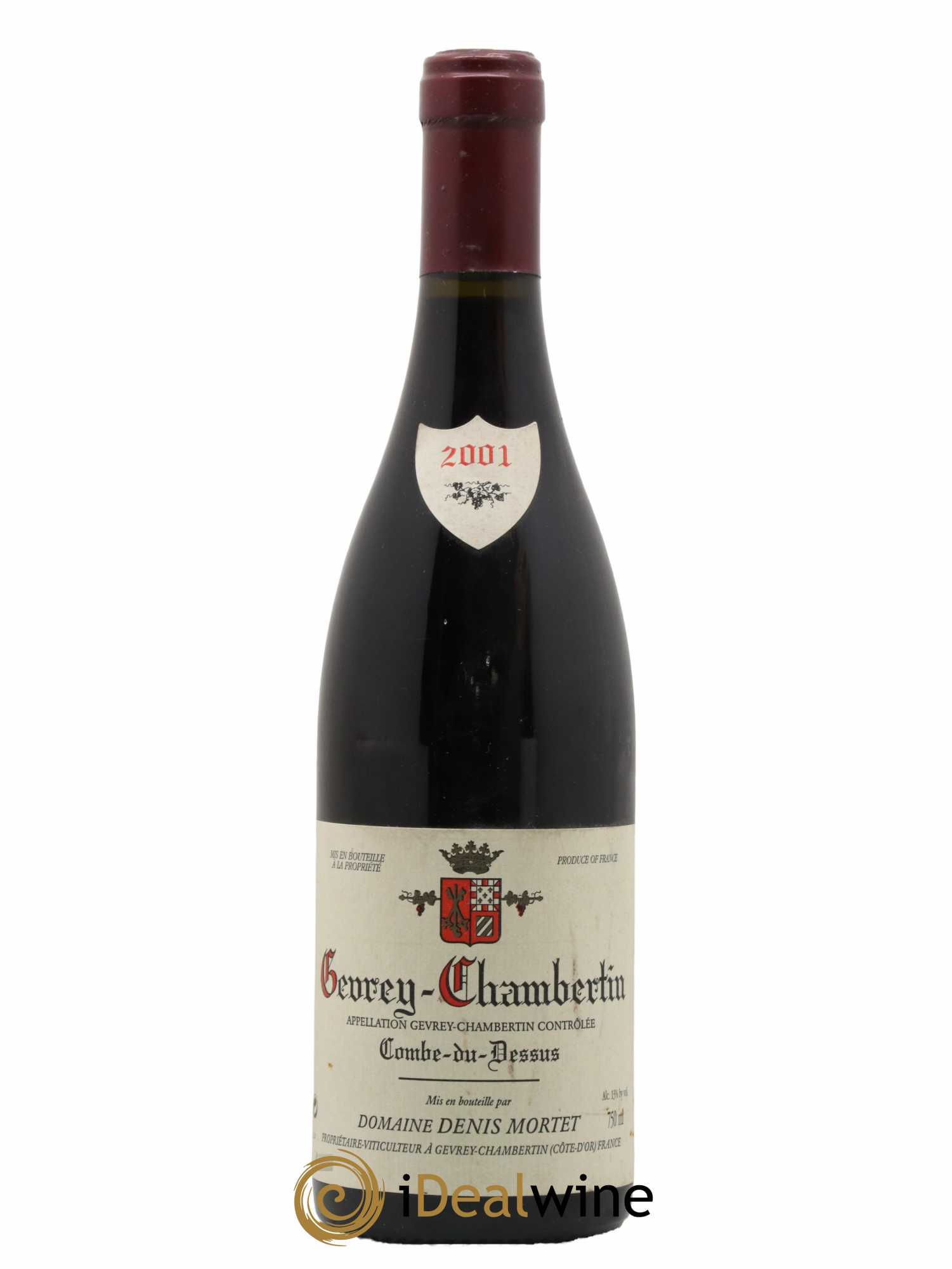 Gevrey-Chambertin Combe du Dessus Denis Mortet (Domaine) 2001 - Lot de 1 bouteille - 0