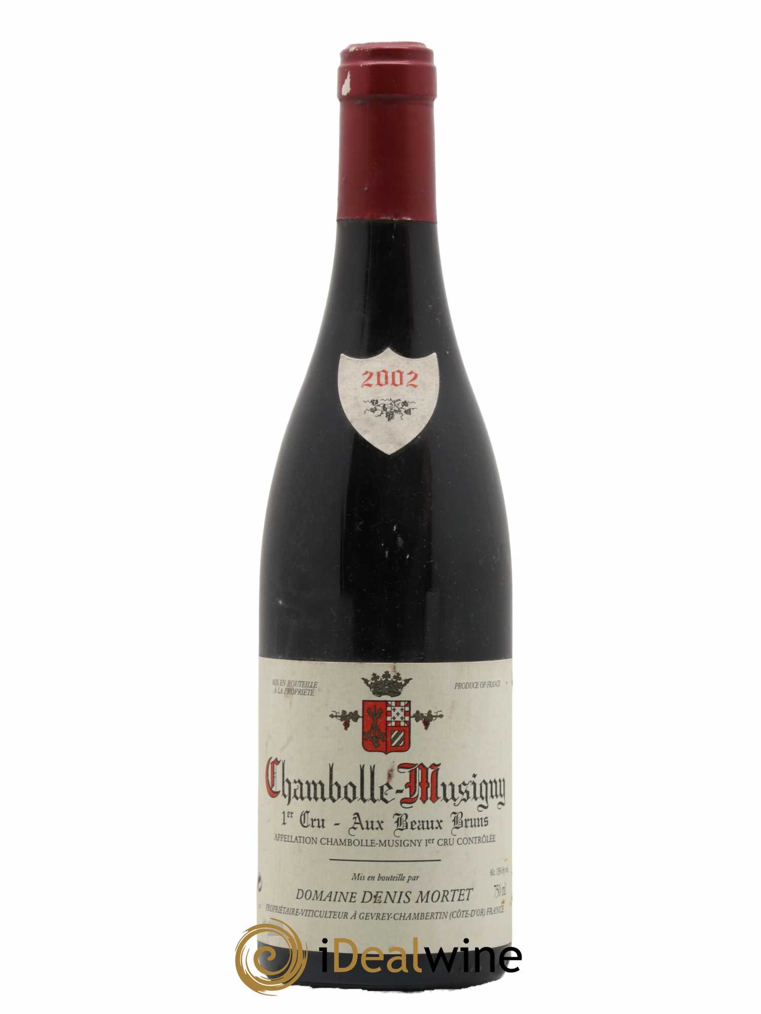 Chambolle-Musigny 1er Cru Aux Beaux Bruns Denis Mortet (Domaine) 2002 - Lot de 1 bouteille - 0
