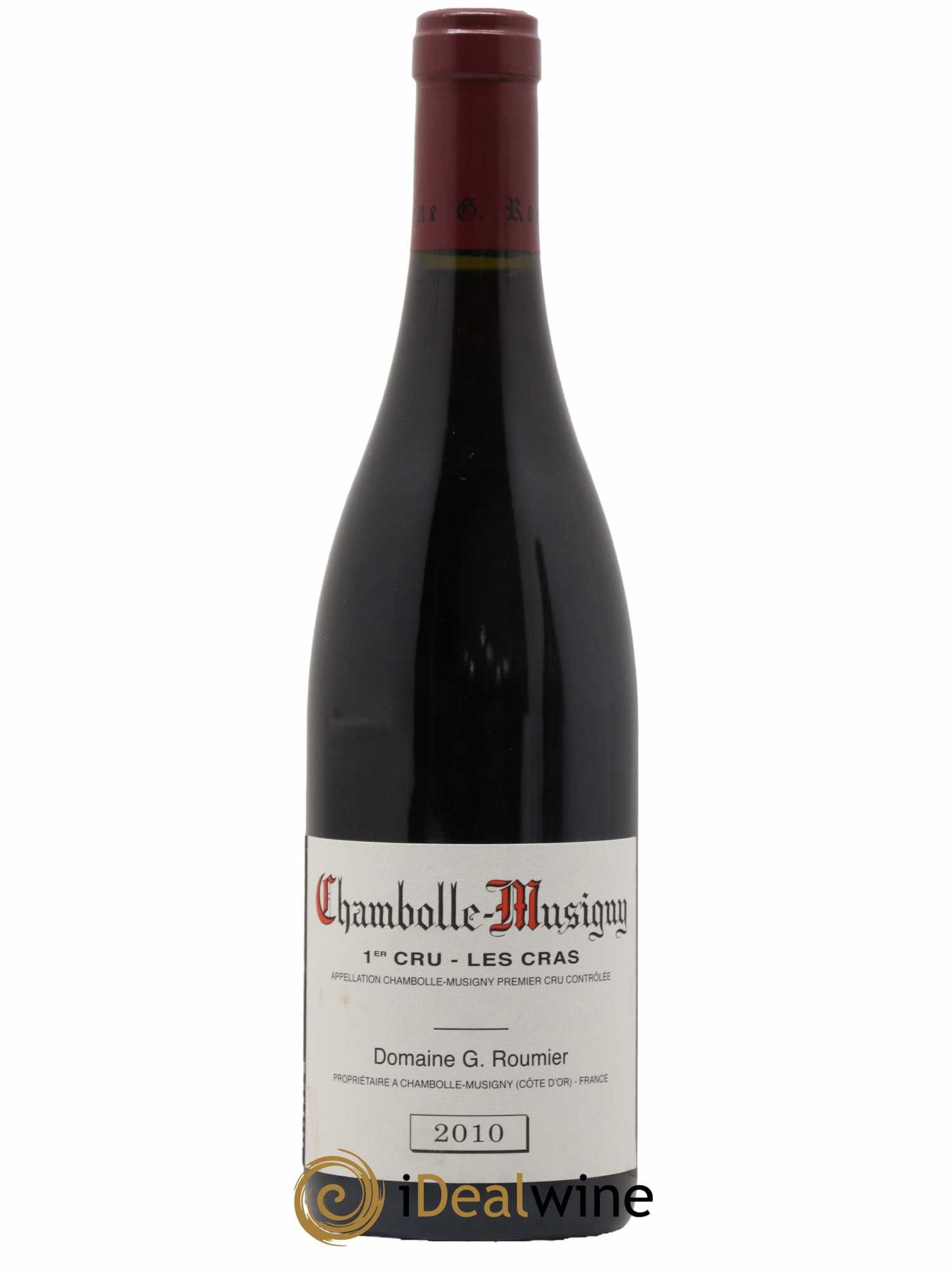 Chambolle-Musigny 1er Cru Les Cras Georges Roumier (Domaine) 2010 - Lot de 1 bouteille - 0