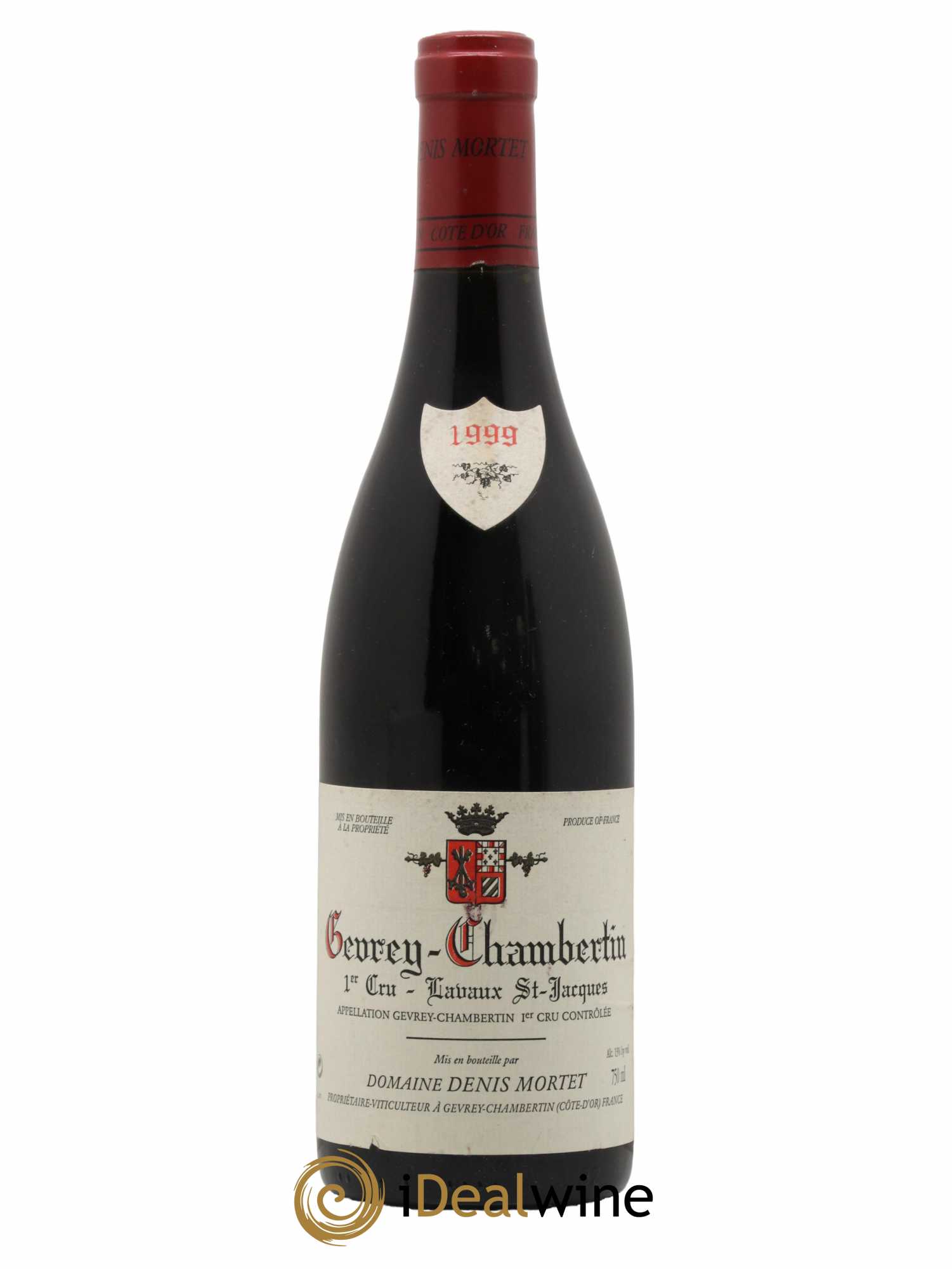 Gevrey-Chambertin 1er Cru Lavaux Saint Jacques Denis Mortet (Domaine) 1999 - Lot de 1 bouteille - 0