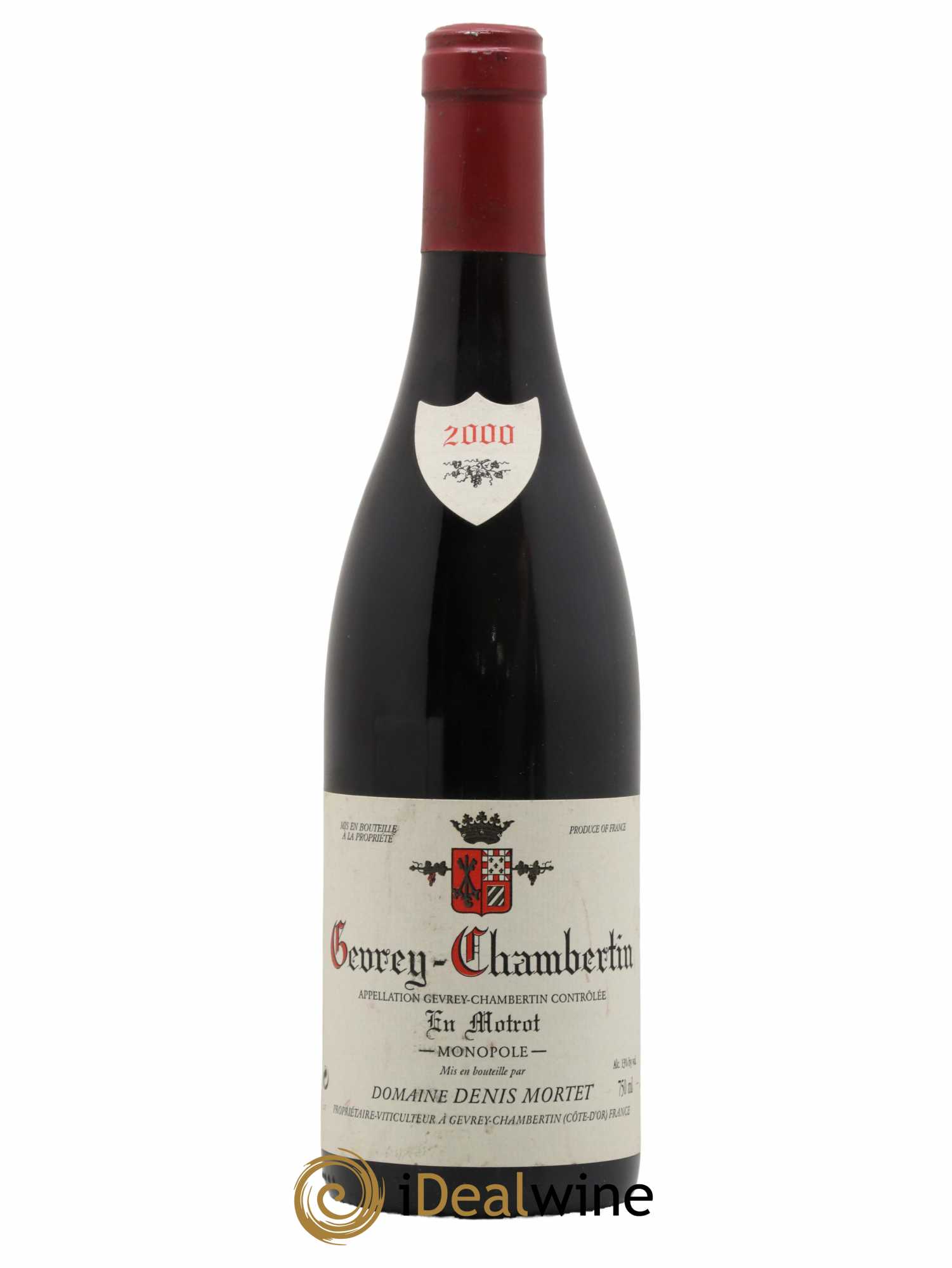 Gevrey-Chambertin En Motrot Denis Mortet (Domaine) 2000 - Lot de 1 bouteille - 0