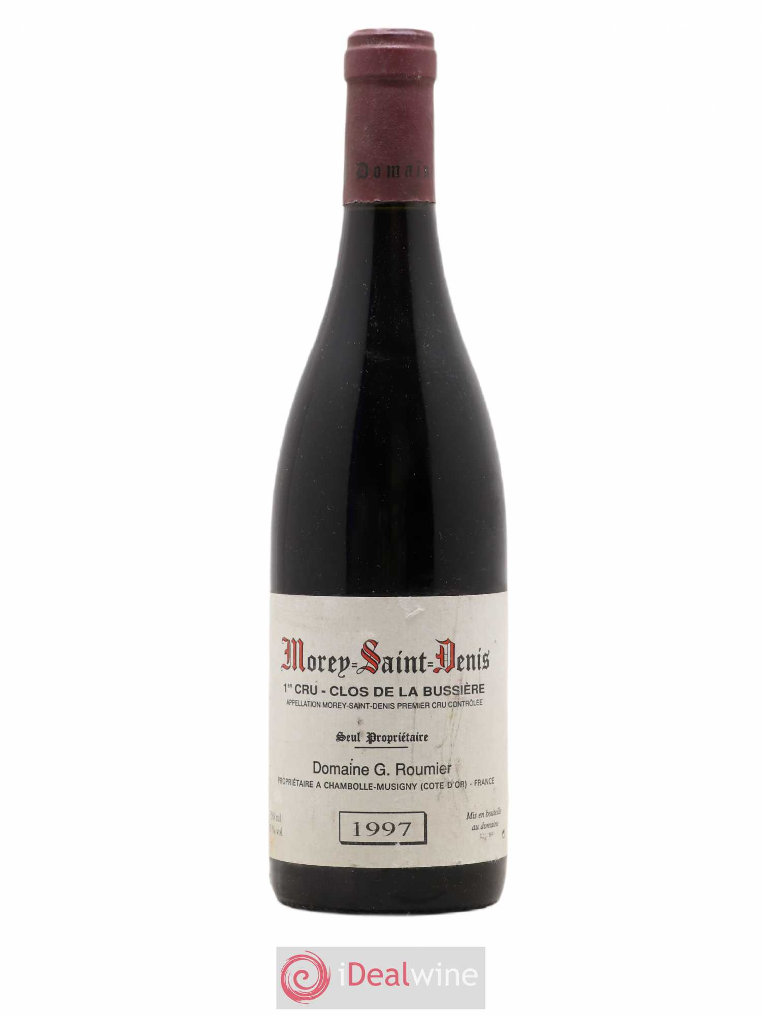 Morey-Saint-Denis 1er Cru Clos de la Bussière Georges Roumier (Domaine) 1997 - Lot de 1 bouteille - 0