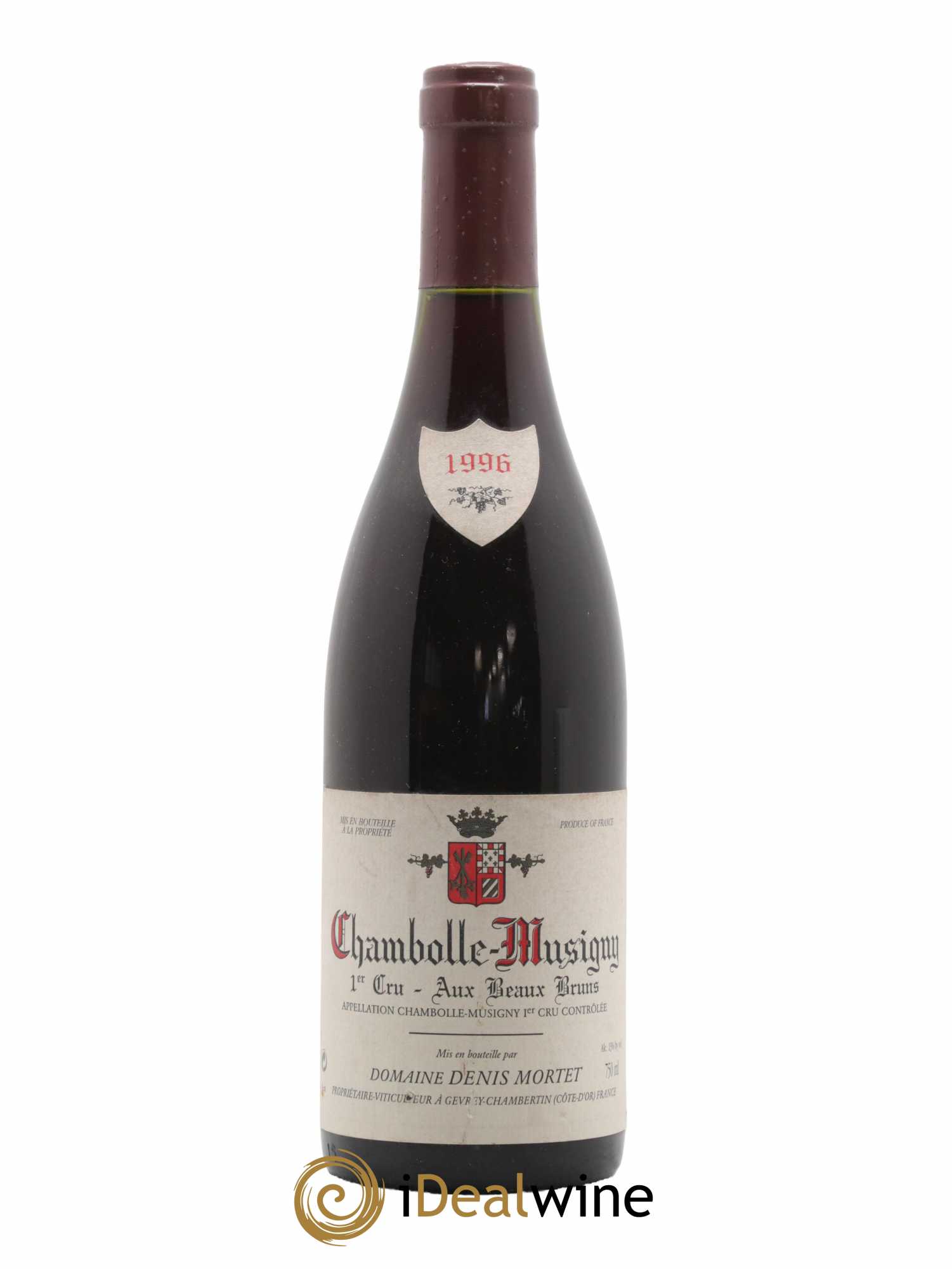 Chambolle-Musigny 1er Cru Aux Beaux Bruns Denis Mortet (Domaine) 1996 - Lot de 1 bouteille - 0