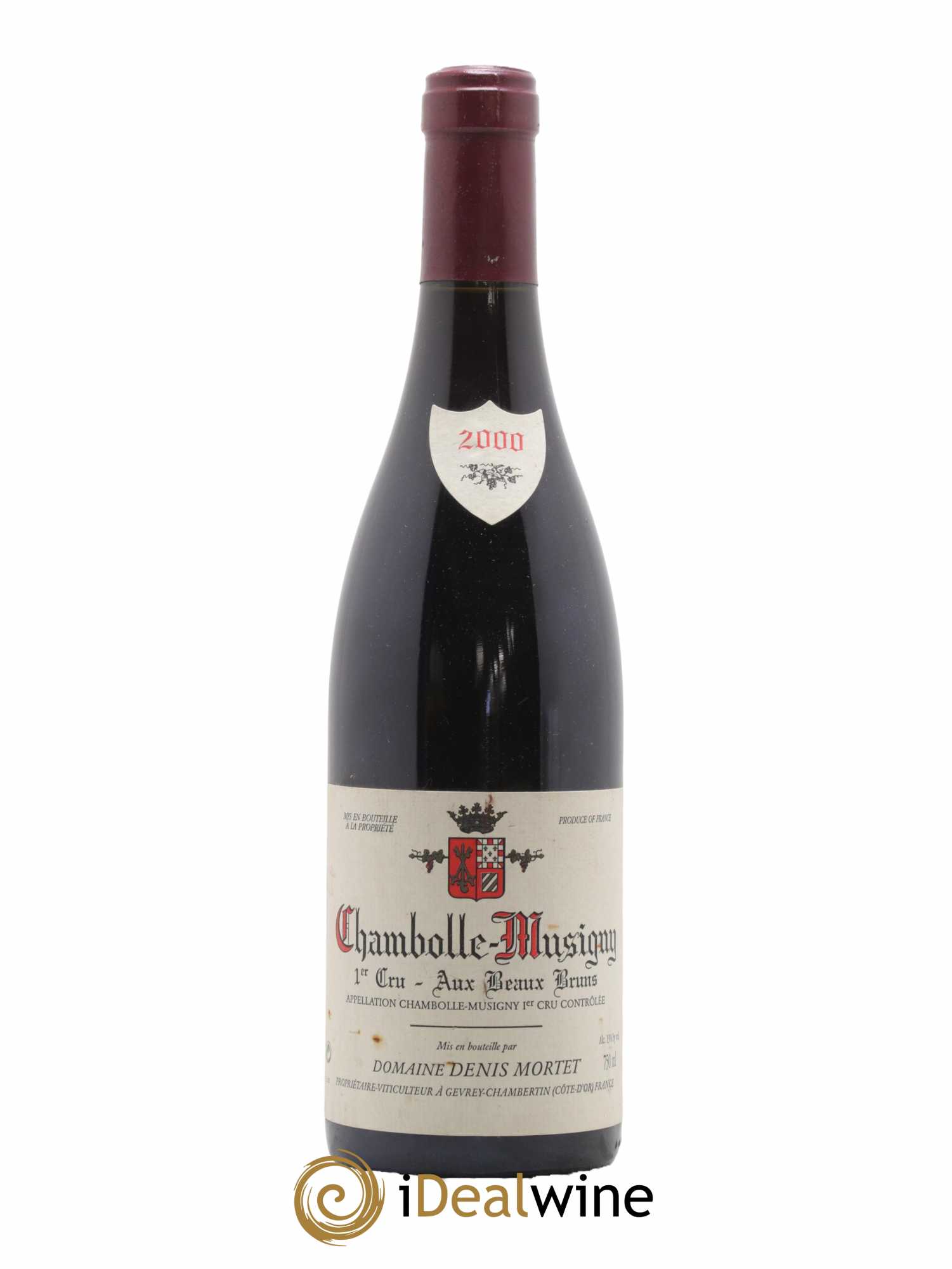 Chambolle-Musigny 1er Cru Aux Beaux Bruns Denis Mortet (Domaine) 2000 - Lot de 1 bouteille - 0