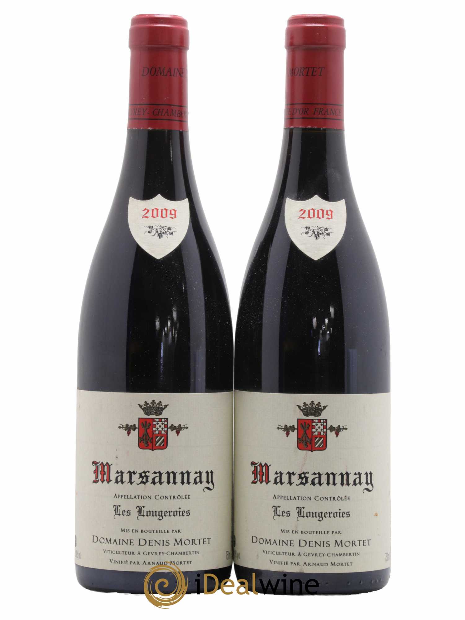 Marsannay Les Longeroies Denis Mortet (Domaine) 2009 - Lot de 2 bouteilles - 0