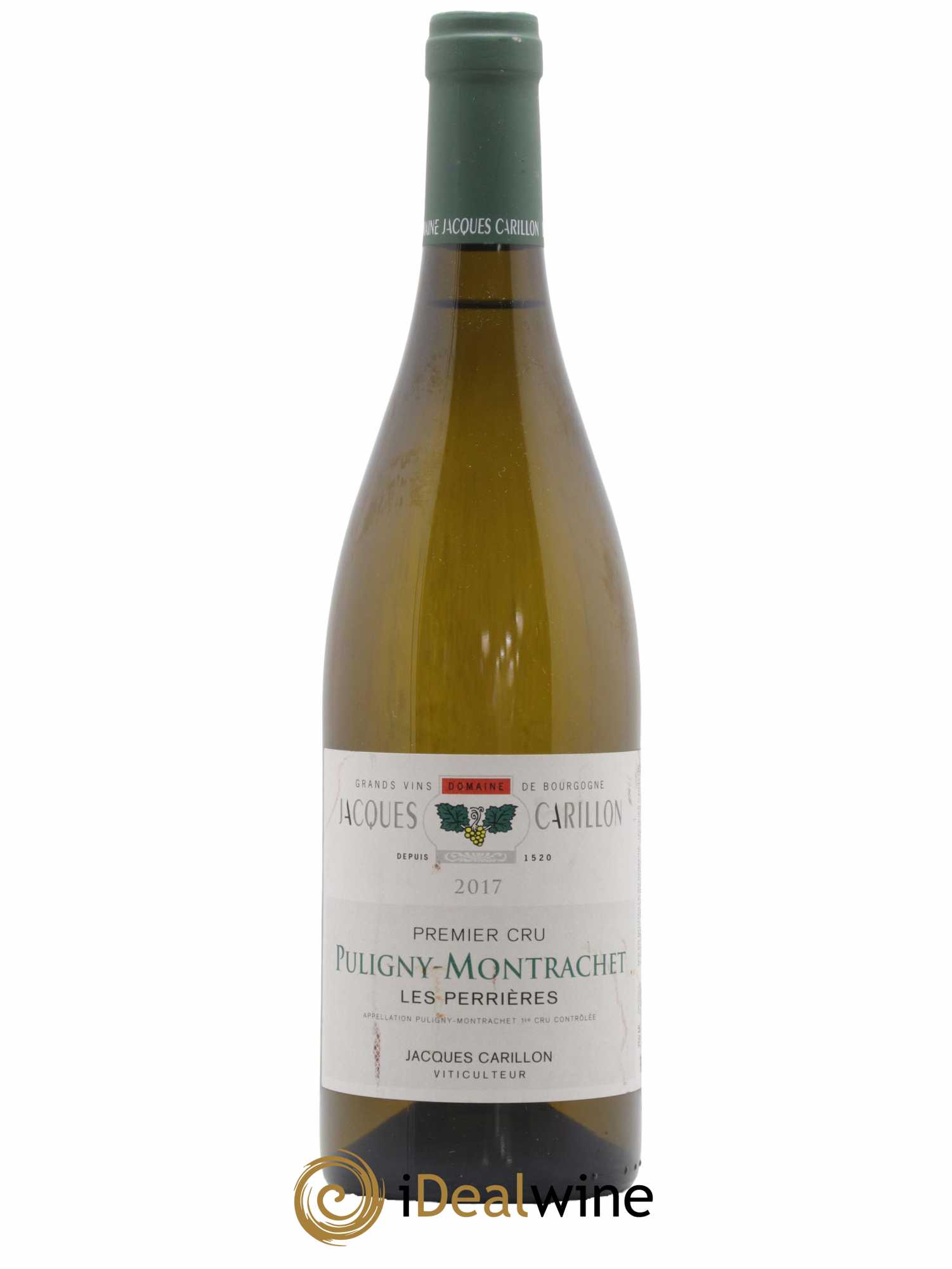 Puligny-Montrachet 1er Cru Les Perrières Jacques Carillon (Domaine) 2017 - Lot de 1 bouteille - 0