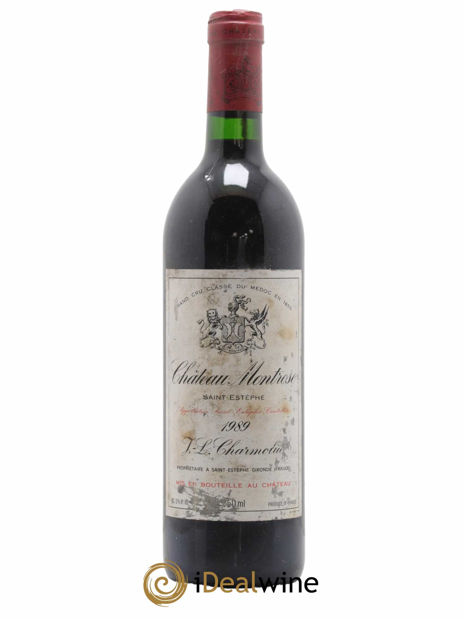 Château Montrose 2ème Grand Cru Classé 1989 - Lot de 1 bouteille - 0
