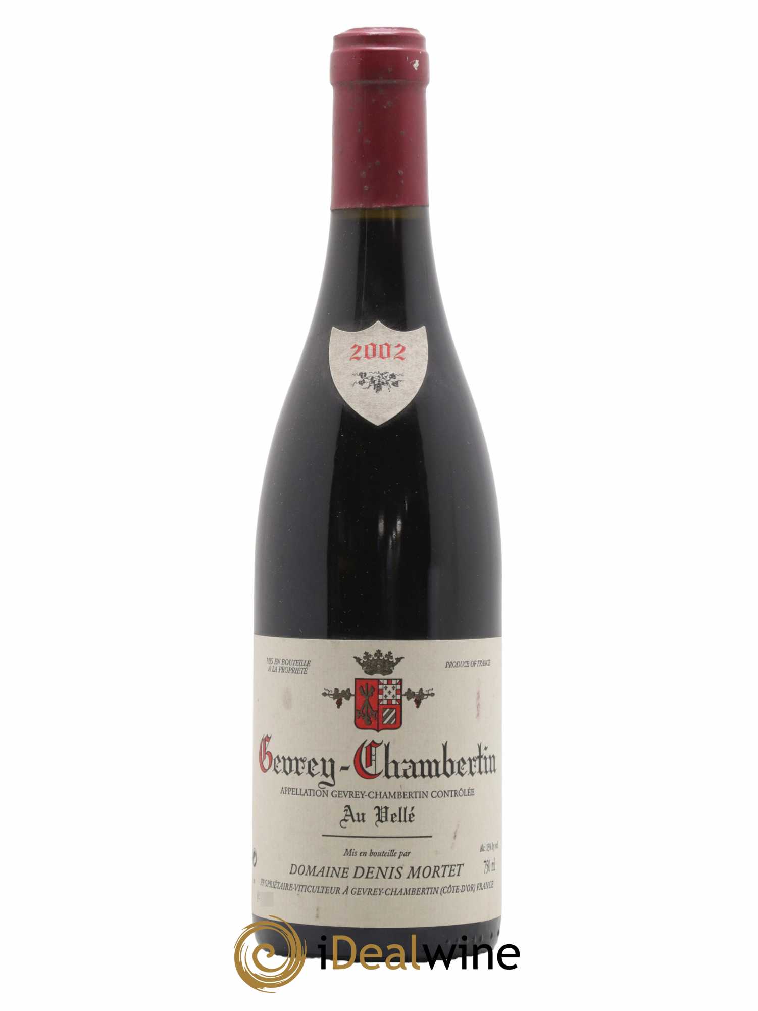 Gevrey-Chambertin Au Vellé Denis Mortet (Domaine) 2002 - Lot de 1 bouteille - 0