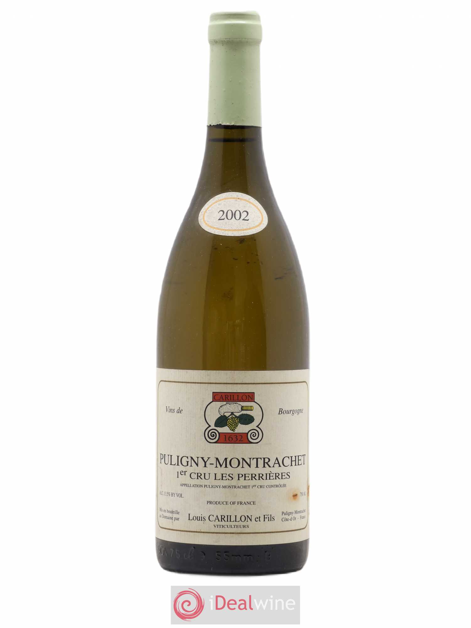 Puligny-Montrachet 1er Cru Les Perrières Louis Carillon & Fils 2002 - Lot de 1 bouteille - 0