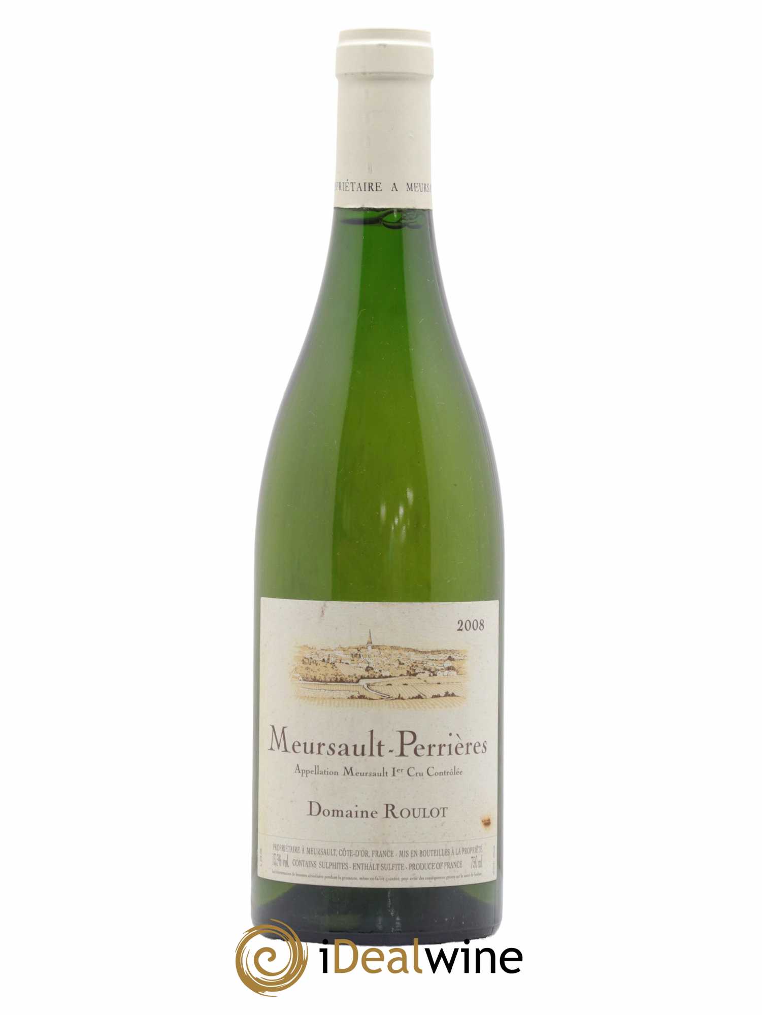 Meursault 1er Cru Perrières Roulot (Domaine) 2008 - Lot de 1 bouteille - 0