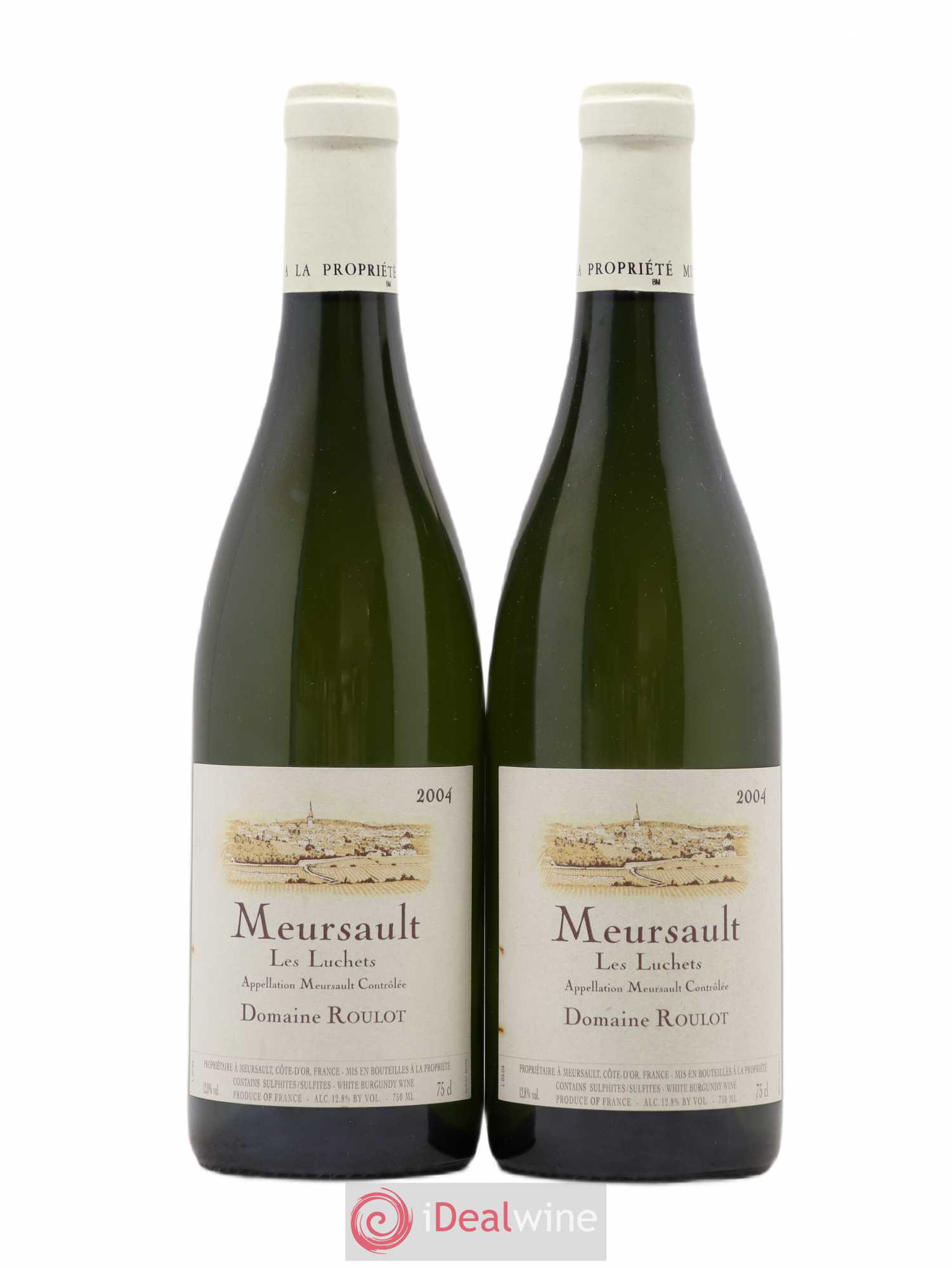 Meursault Luchets Roulot (Domaine) 2004 - Posten von 2 Flaschen - 0