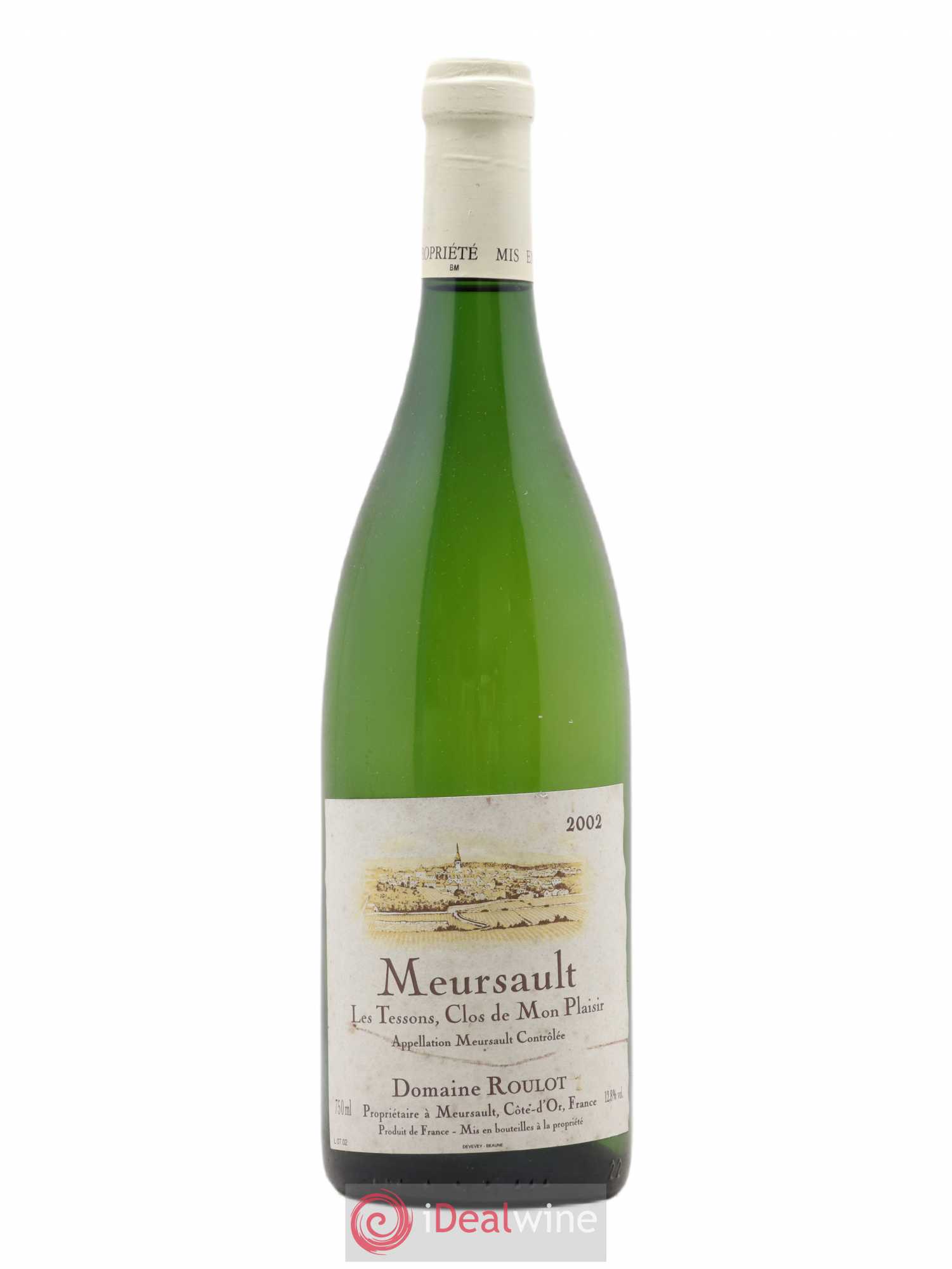 Meursault Les Tessons Clos de Mon plaisir Roulot (Domaine) 2002 - Lot de 1 bouteille - 0